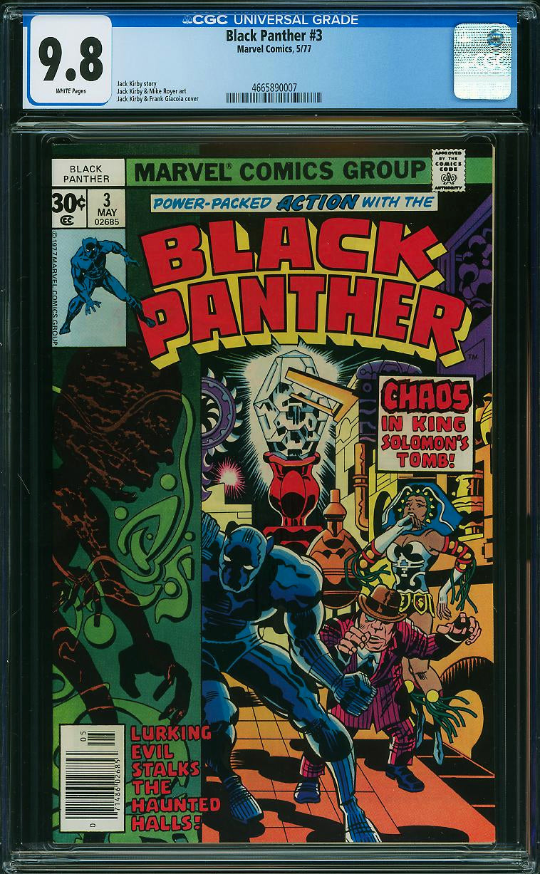Black Panther #3 (Marvel, 1977) CGC 9.8