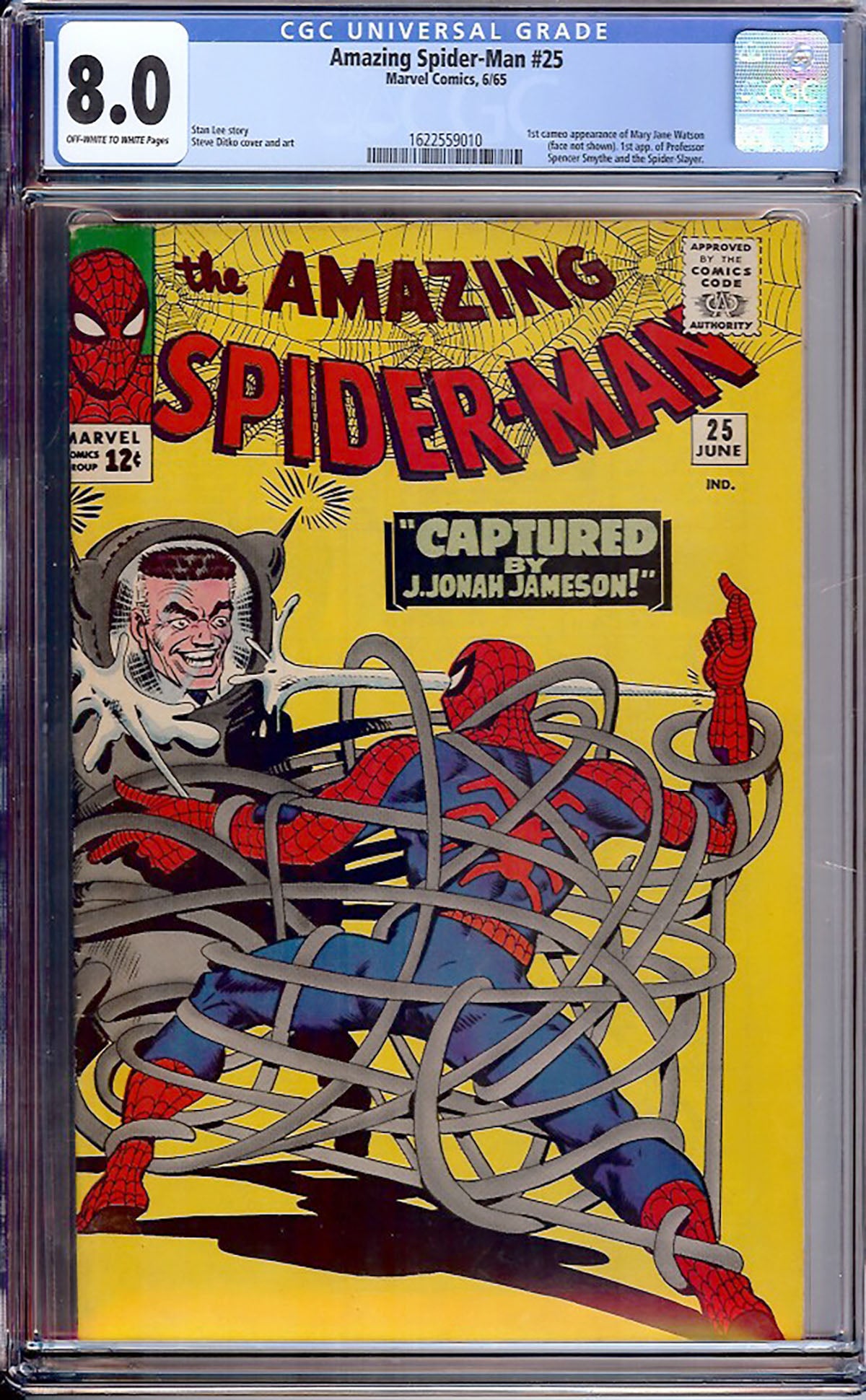 Amazing Spider-Man #25 (Marvel, 1965) CGC 8.0