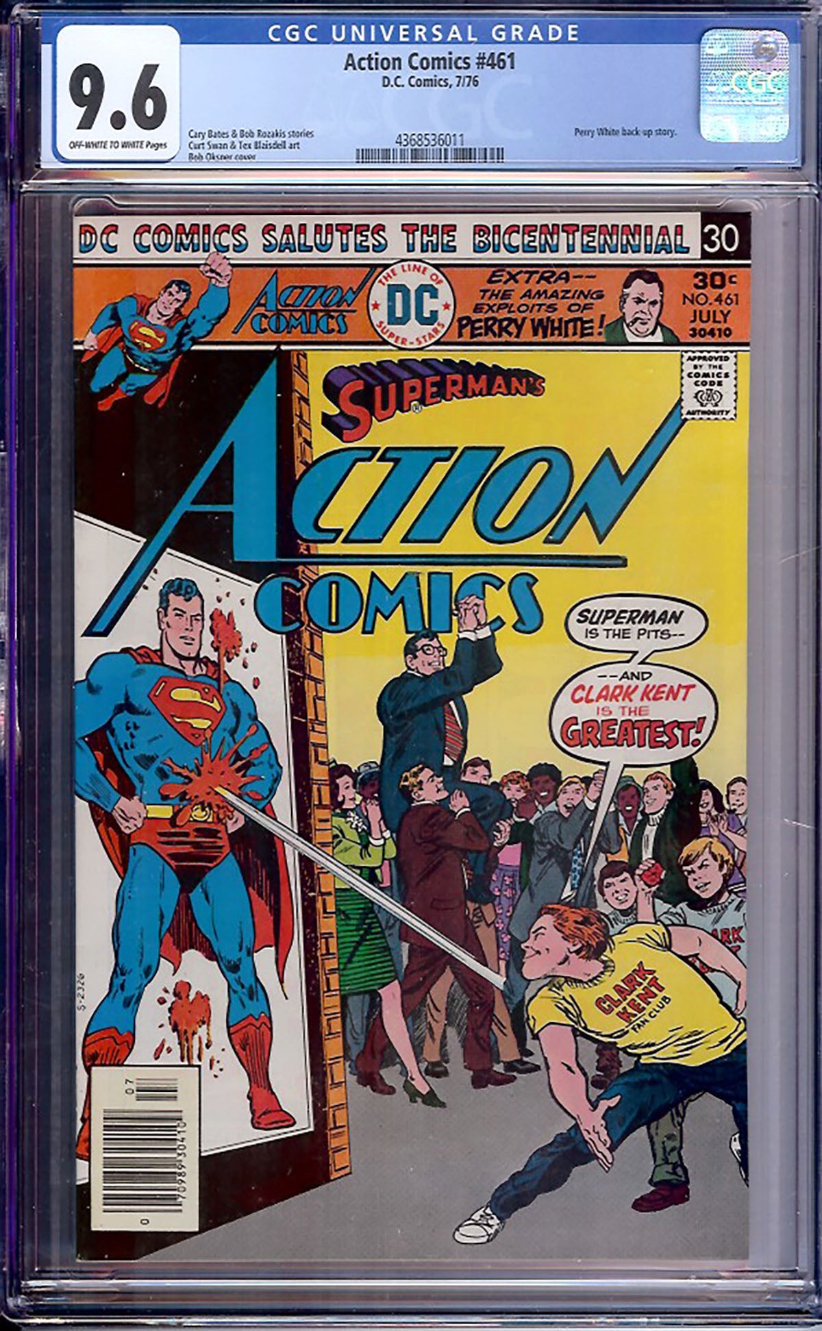 Action Comics #461 (DC, 1976) CGC 9.6 – HIGHEST GRADED