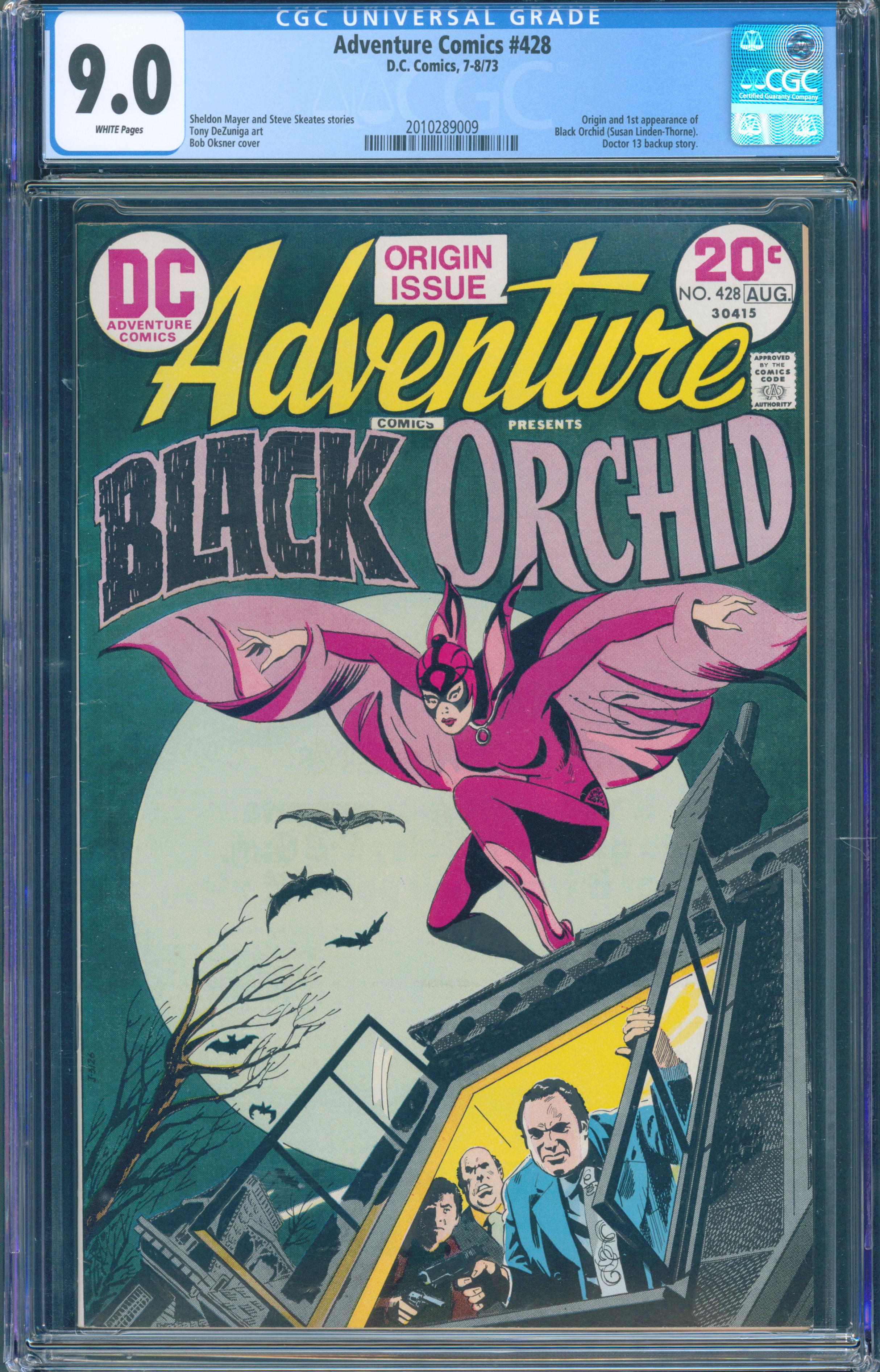 Adventure Comics, #428 (DC Comics, 1973) CGC 9.0