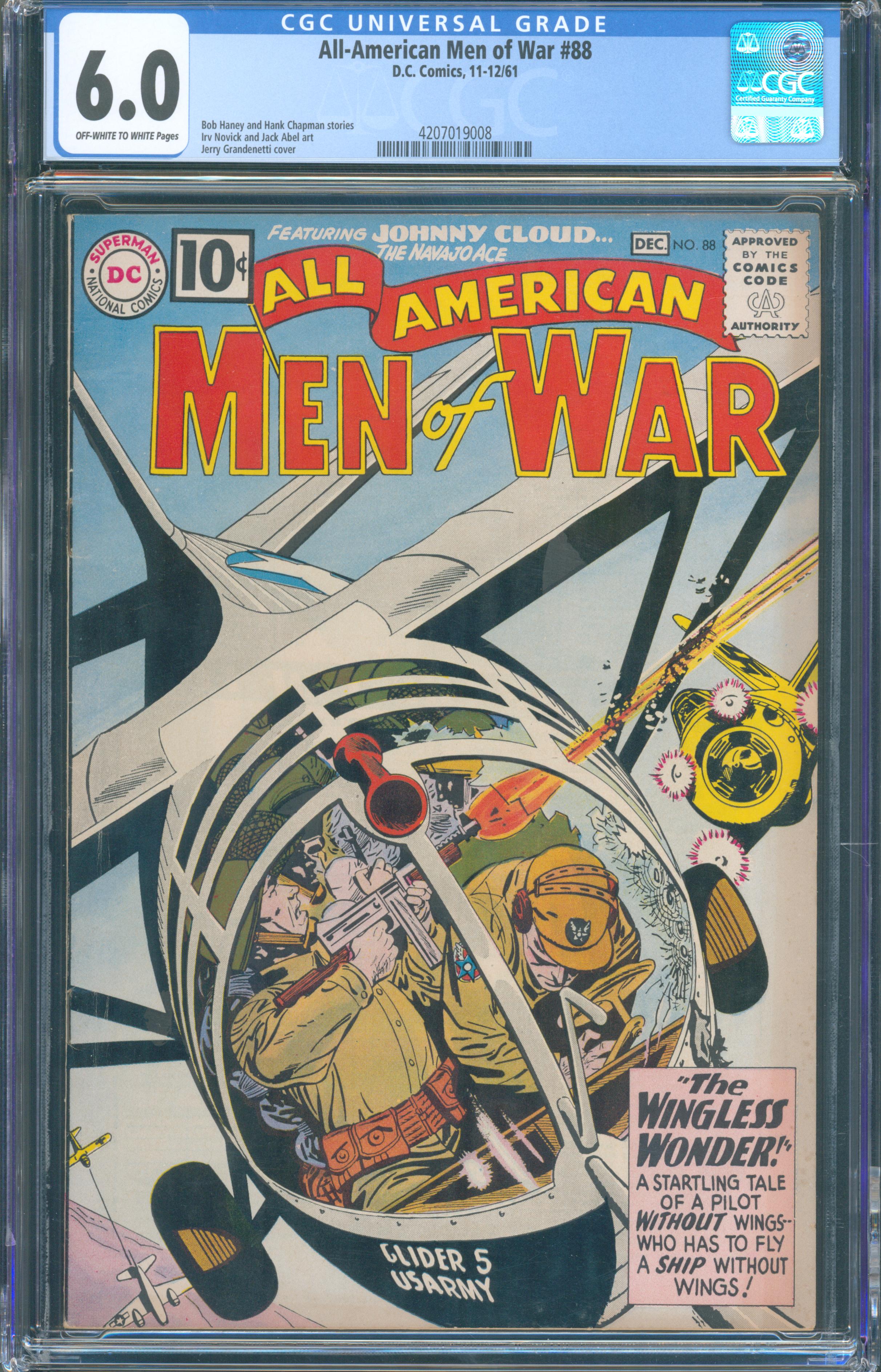 All-American Men of War #88 (Dec 1961, DC Comics) CGC 6.0