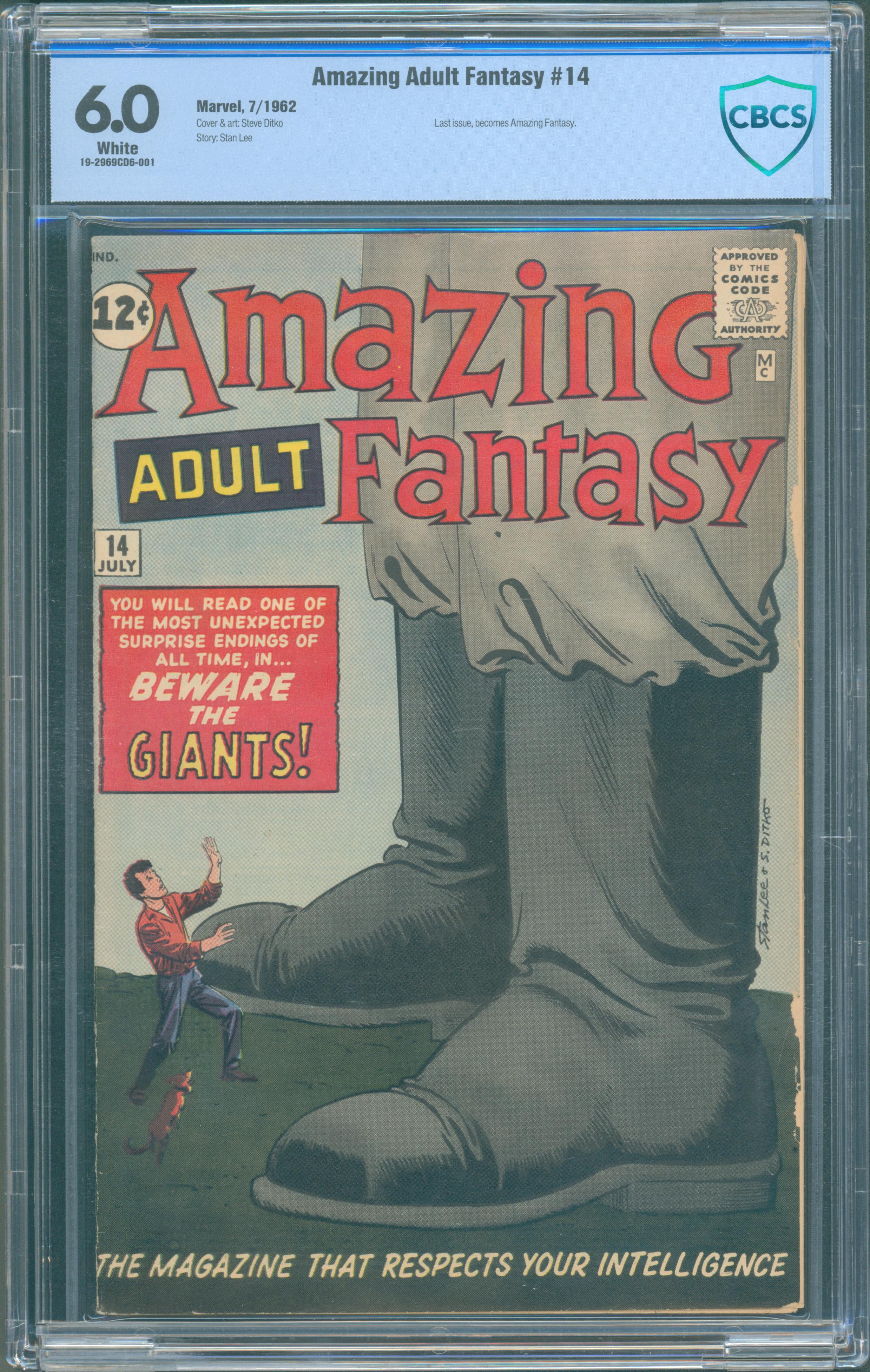 Amazing Adult Fantasy #14 (Jul 1962, Marvel) CBCS 6.0