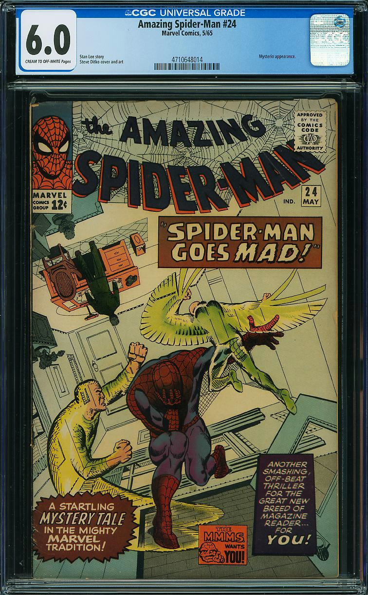 Amazing Spider-Man #24 (Marvel Comics, 1965) CGC 6.0