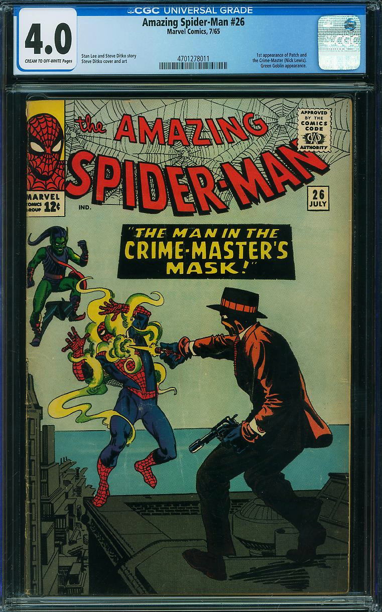 Amazing Spider-Man #26 (Marvel, 1965) CGC 4.0