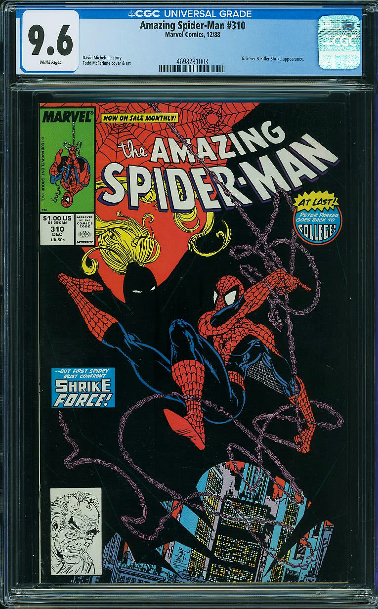 Amazing Spider-Man #310 (Marvel Comics, 1988) CGC 9.6