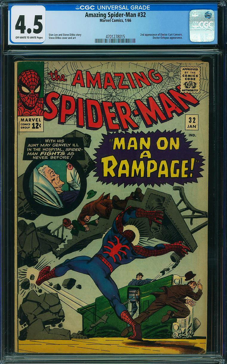 Amazing Spider-Man #32 (Marvel, 1966) CGC 4.5