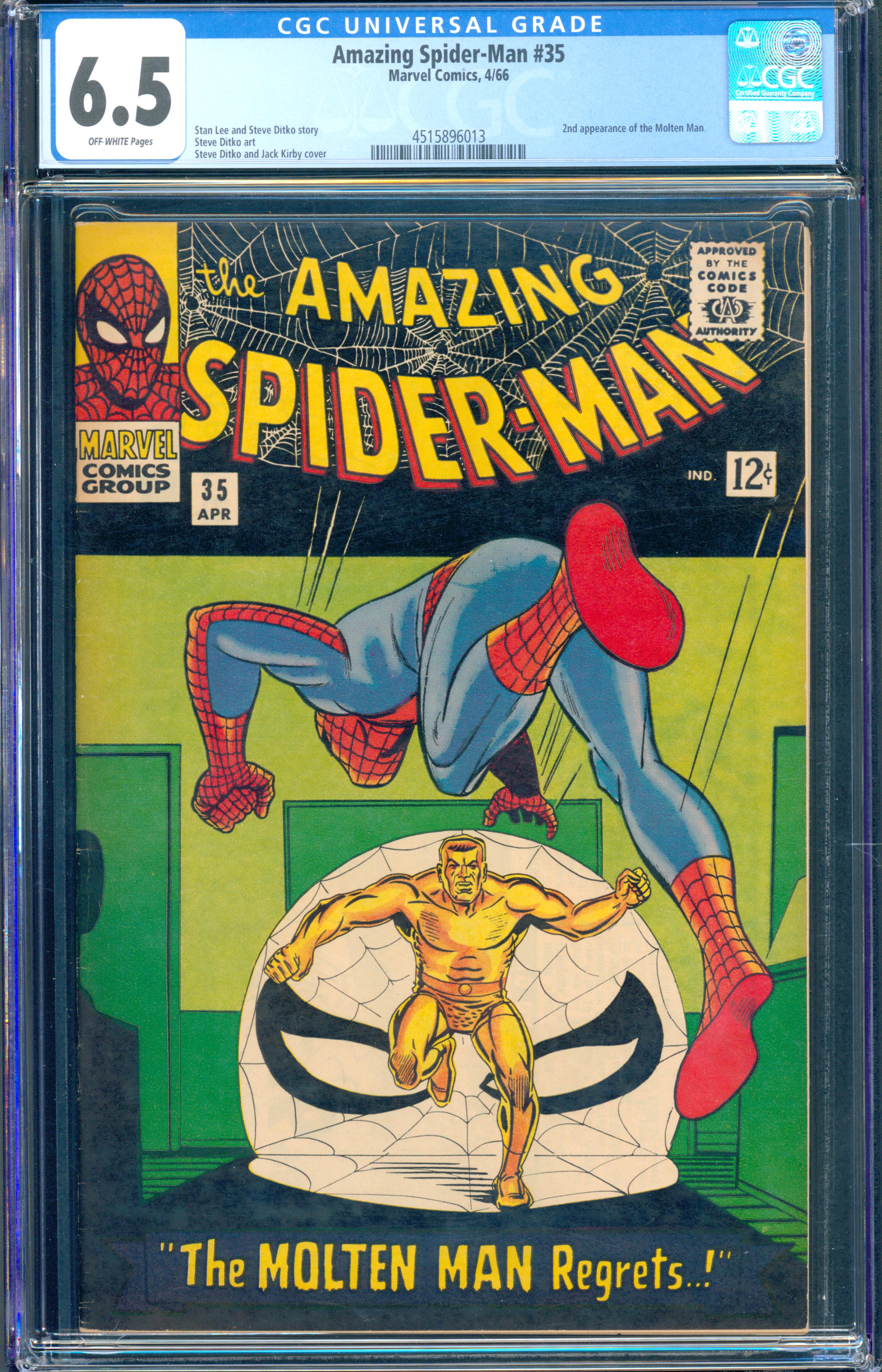 Amazing Spider-Man #35 (April 1966, Marvel) CGC 6.5