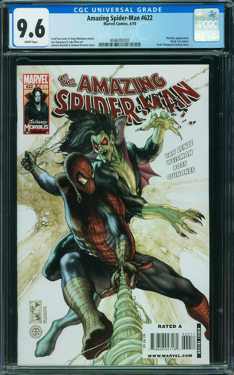 Amazing Spider-Man #622 (Marvel, 2010) CGC 9.6