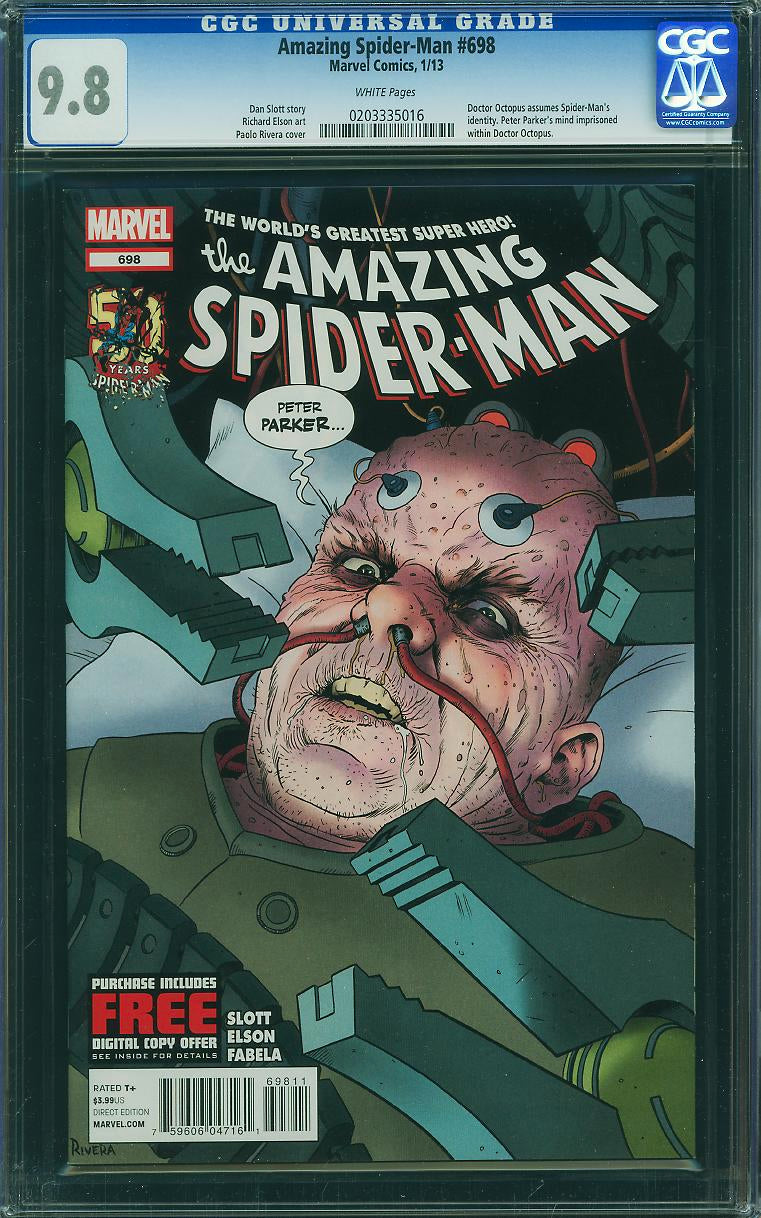 Amazing Spider-Man #698 (Marvel, 2013) CGC 9.8