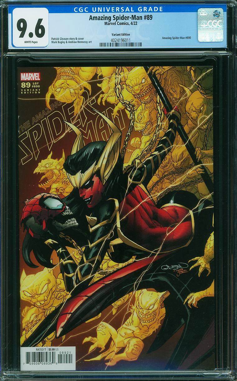 Amazing Spider-Man #89 Variant Edition (Marvel, 2022) CGC 9.6