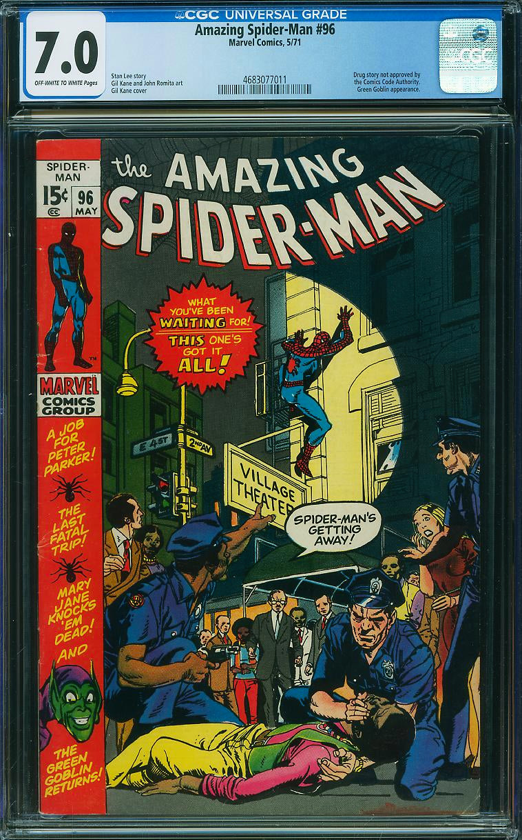 Amazing Spider-Man #96 (Marvel, 1971) CGC 7.0