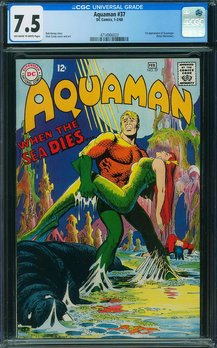 Aquaman #37 (DC, 1968) CGC 7.5
