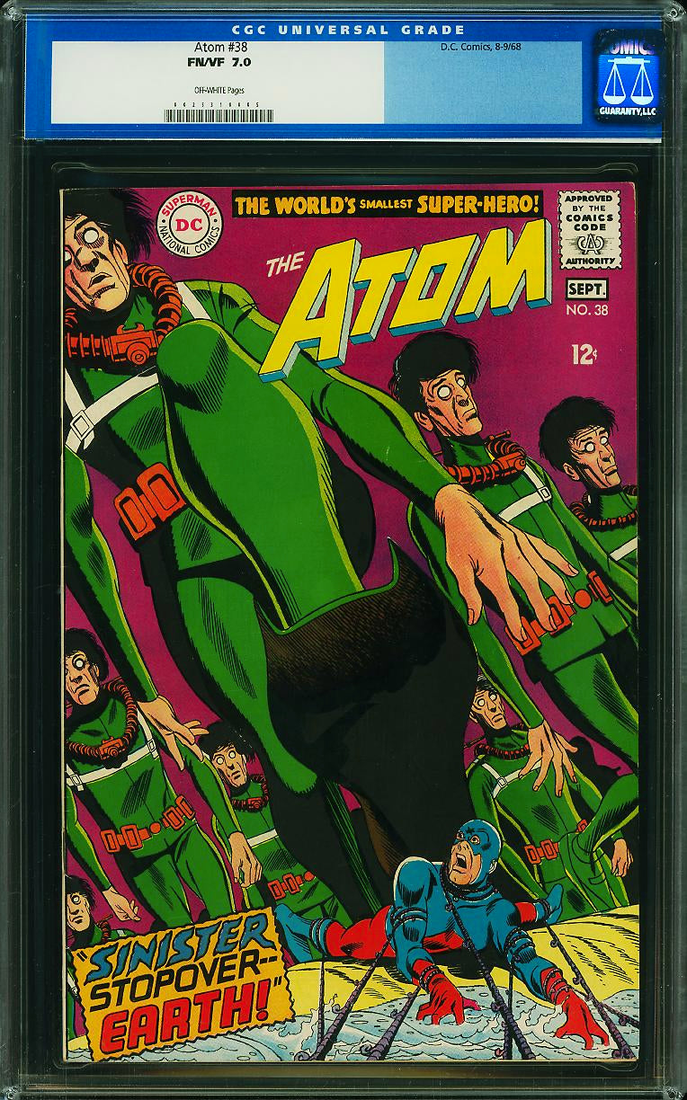 Atom #38 (DC Comics, Sept 1963) CGC 7.0