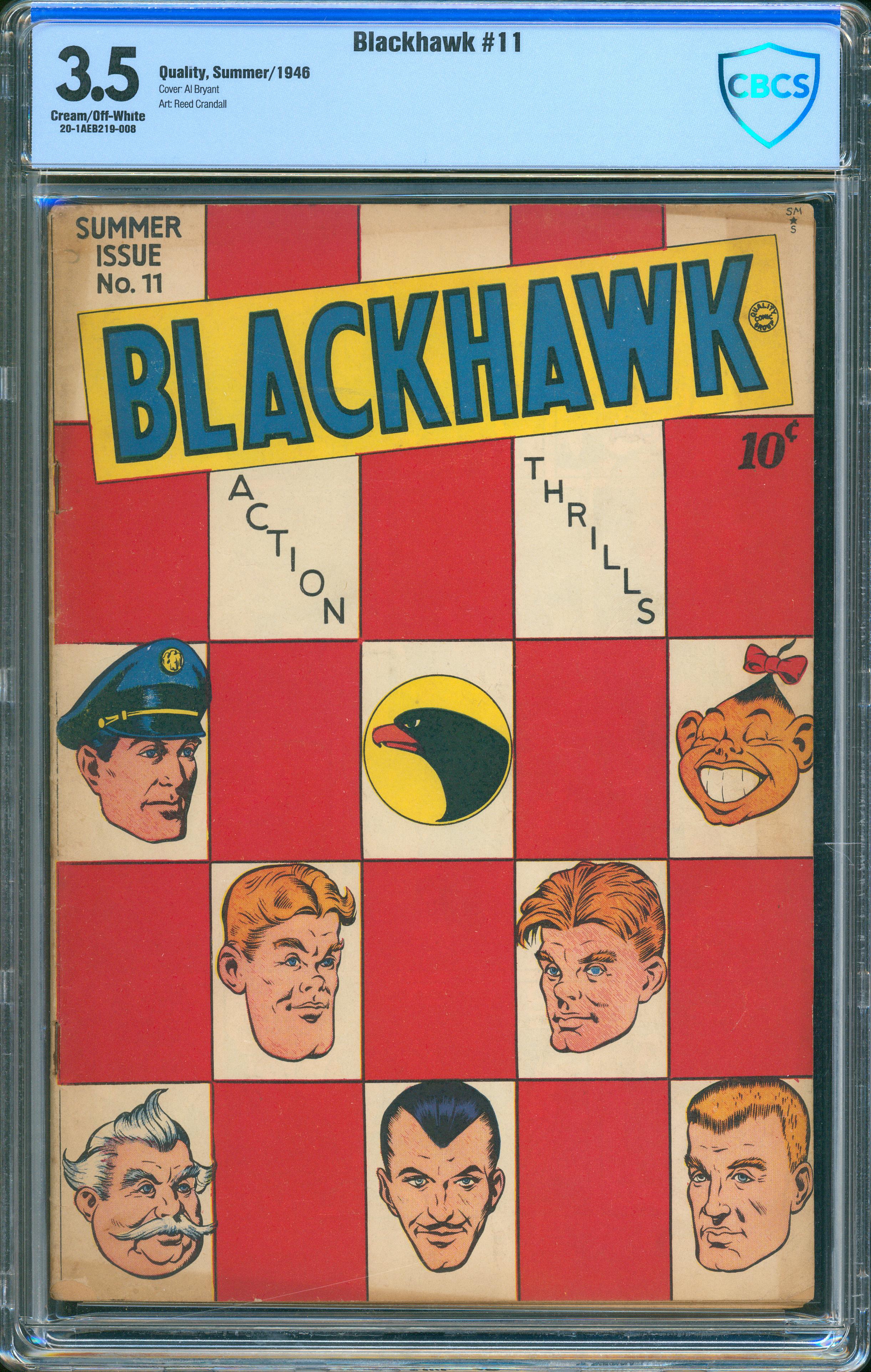 Blackhawk #11 (Quality Comics, 1946) CBCS 3.5