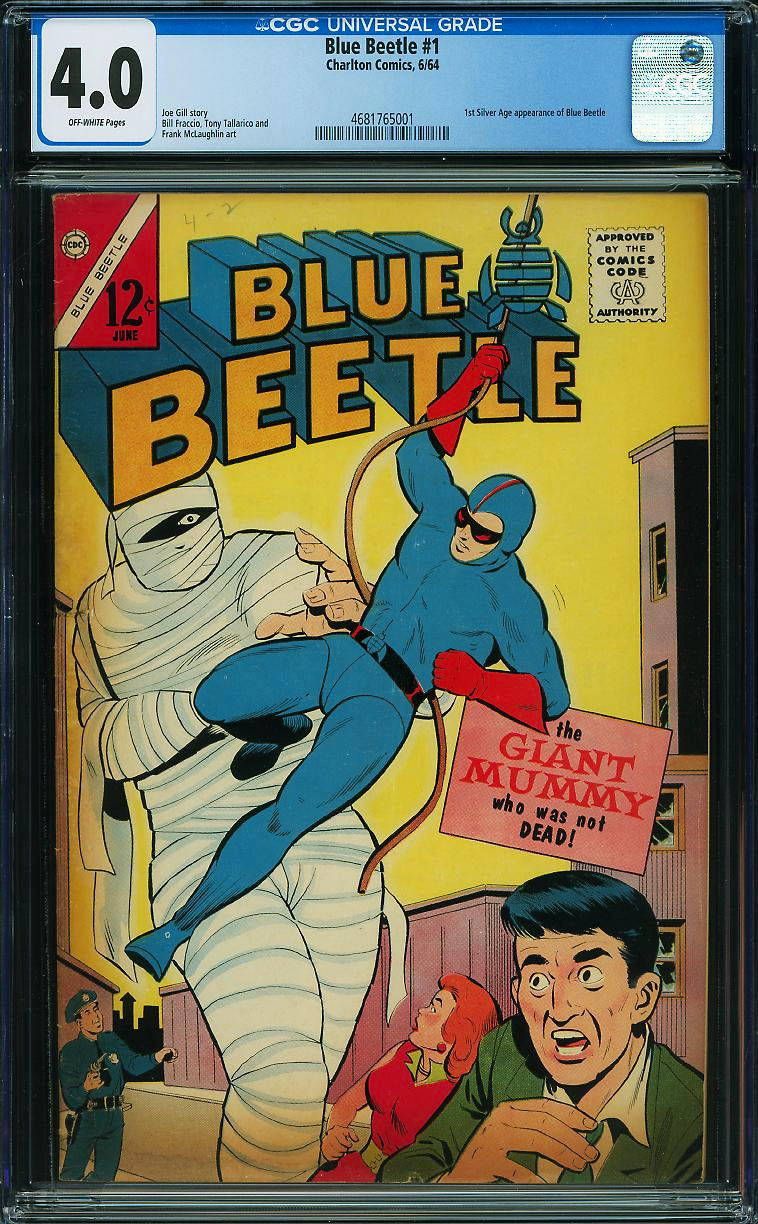 Blue Beetle #1 (Charlton, 1964) CGC 4.0 KEY