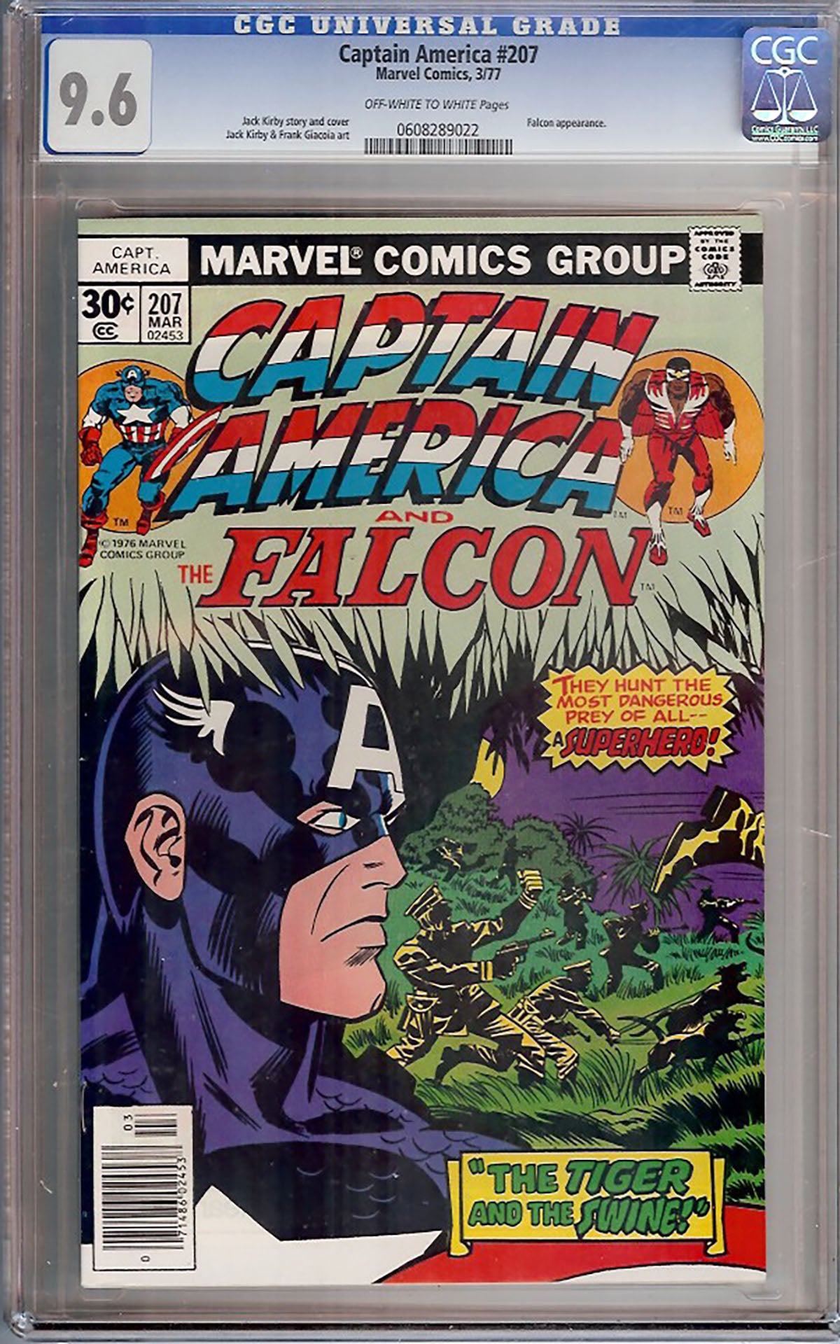 Captain America #207 (Marvel, 1977) CGC 9.6