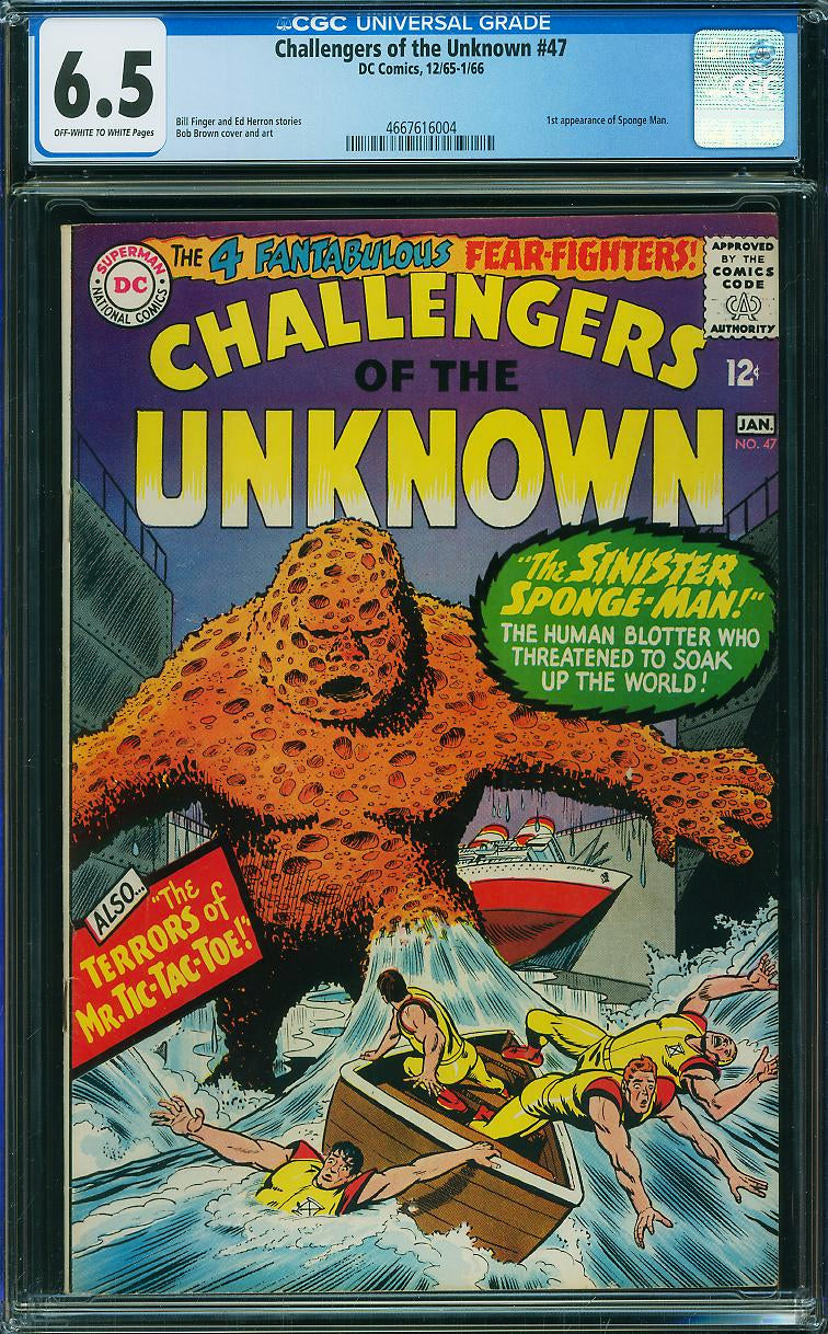 Challengers of the Unknown #47 (DC, 1966) CGC 6.5