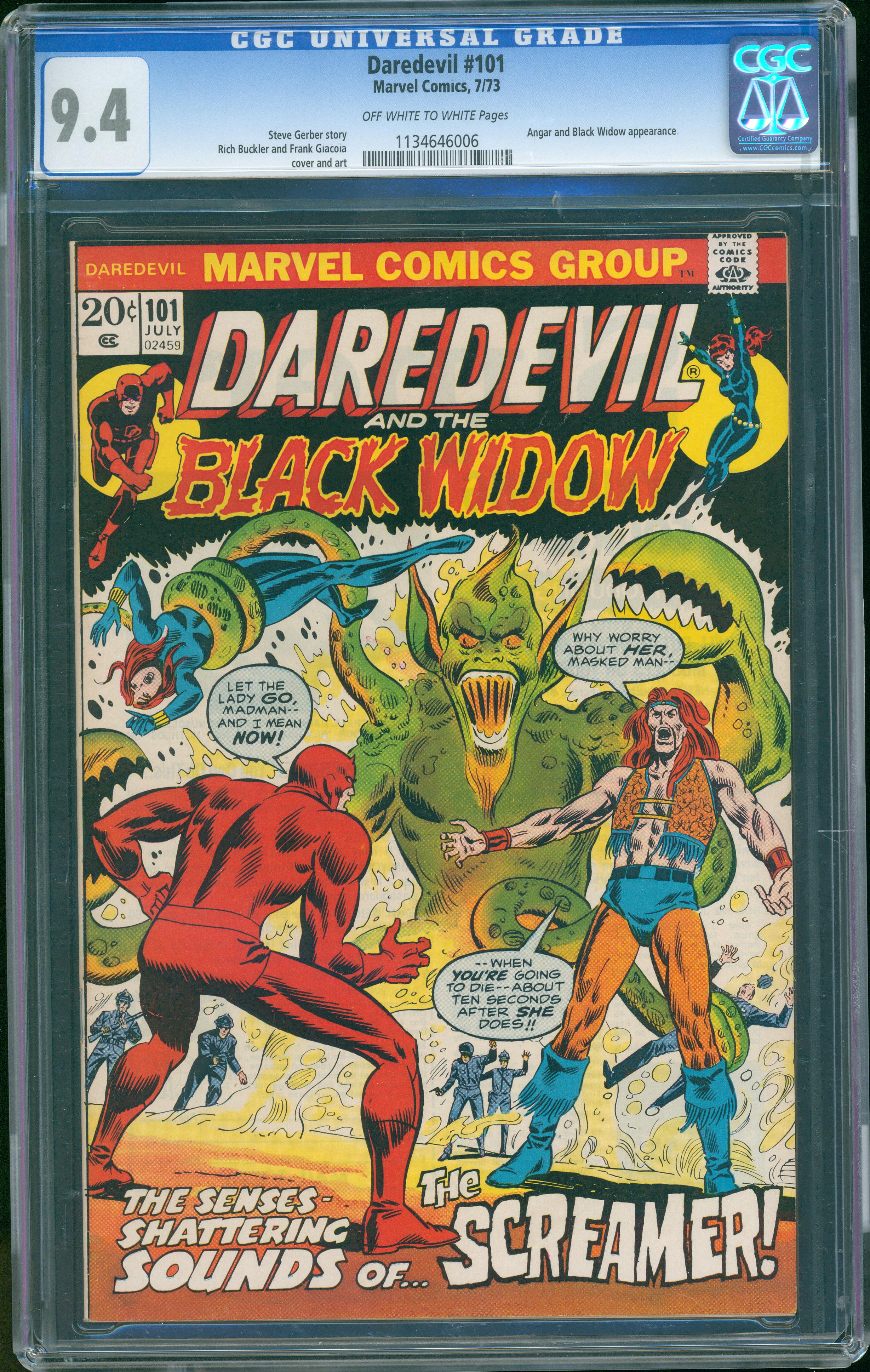 Daredevil #101 (Marvel, 1973) CGC 9.4