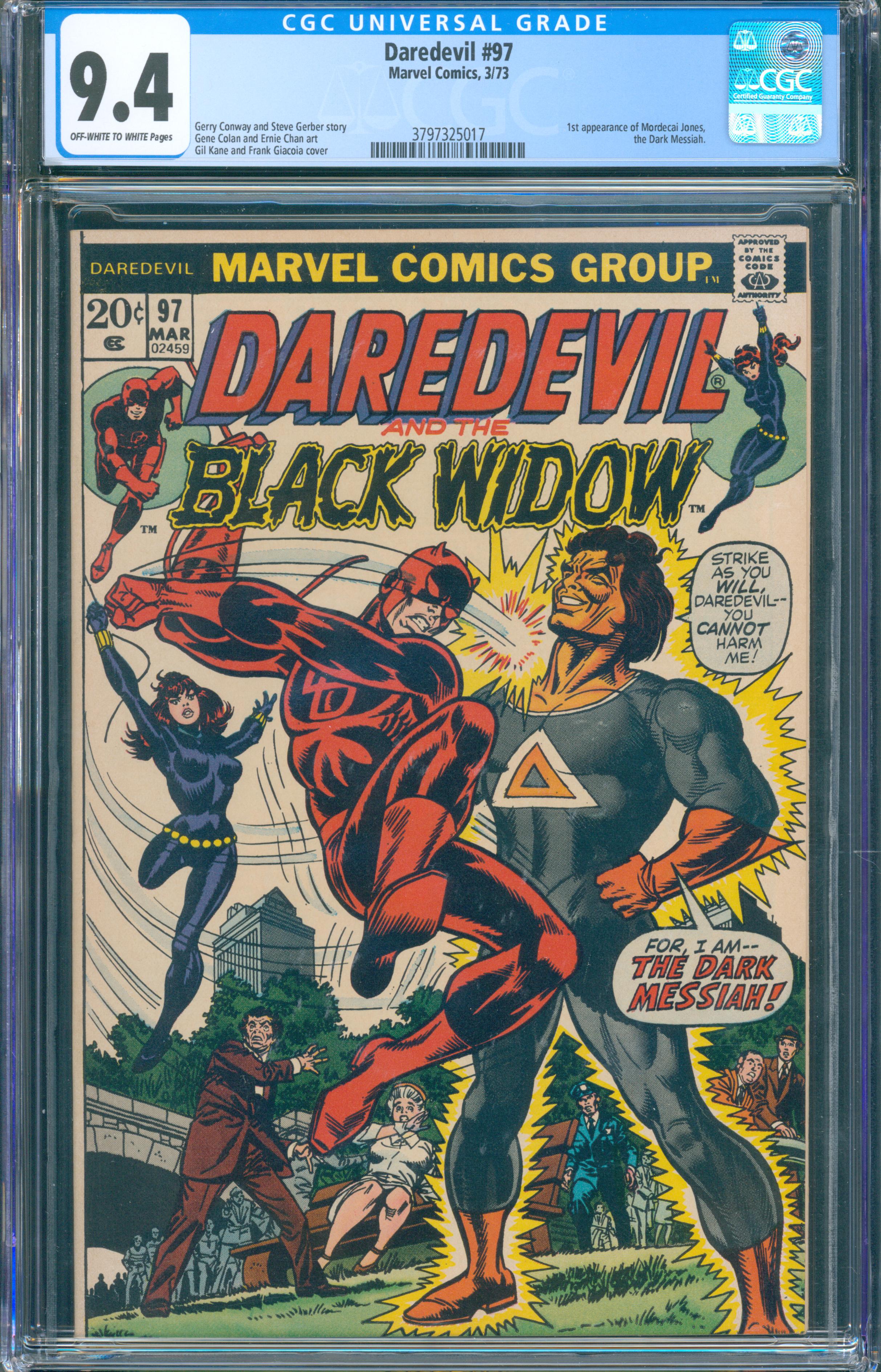 Daredevil #97 (1973, Marvel) CGC 9.4 NM