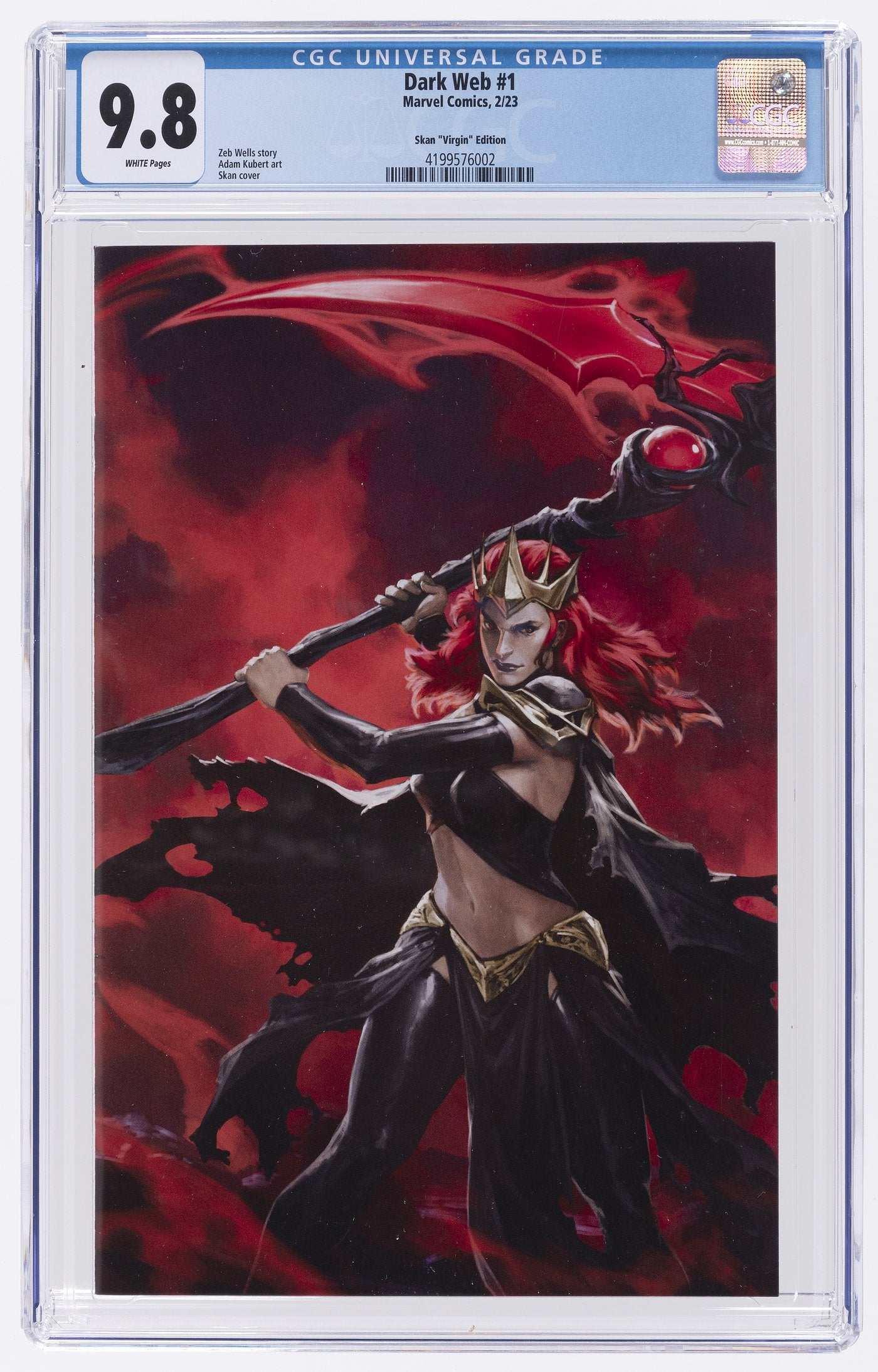 Dark Web #1 (2023) CGC 9.8 – Skan Virgin Variant