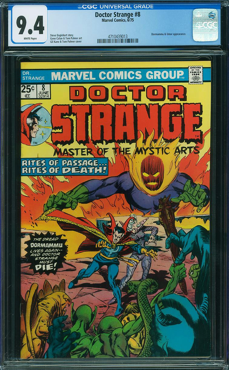 Doctor Strange #8 (Marvel, 1975) CGC 9.4