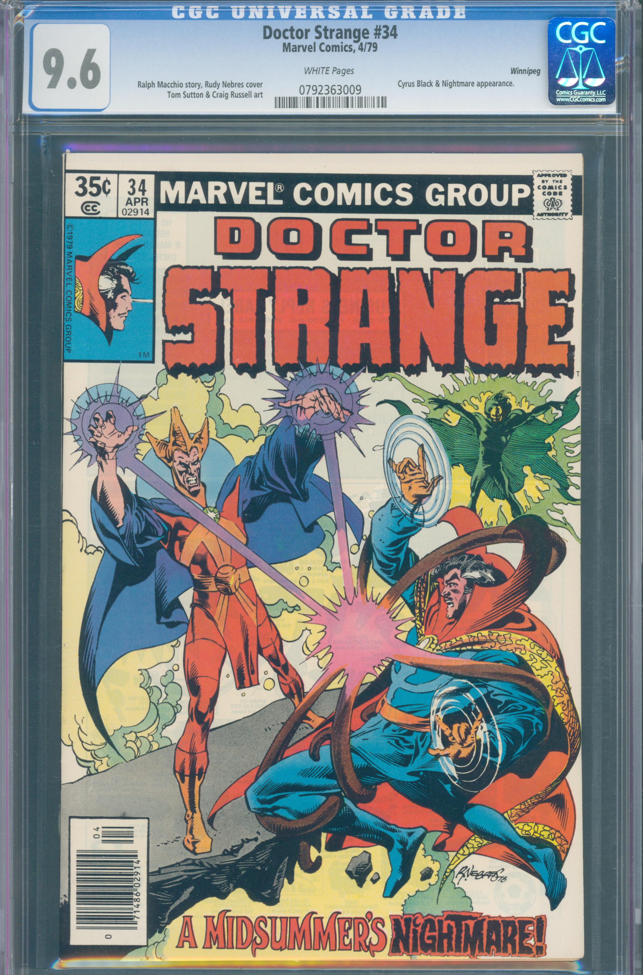 Doctor Strange #34 (Marvel Comics, 1979) CGC 9.6