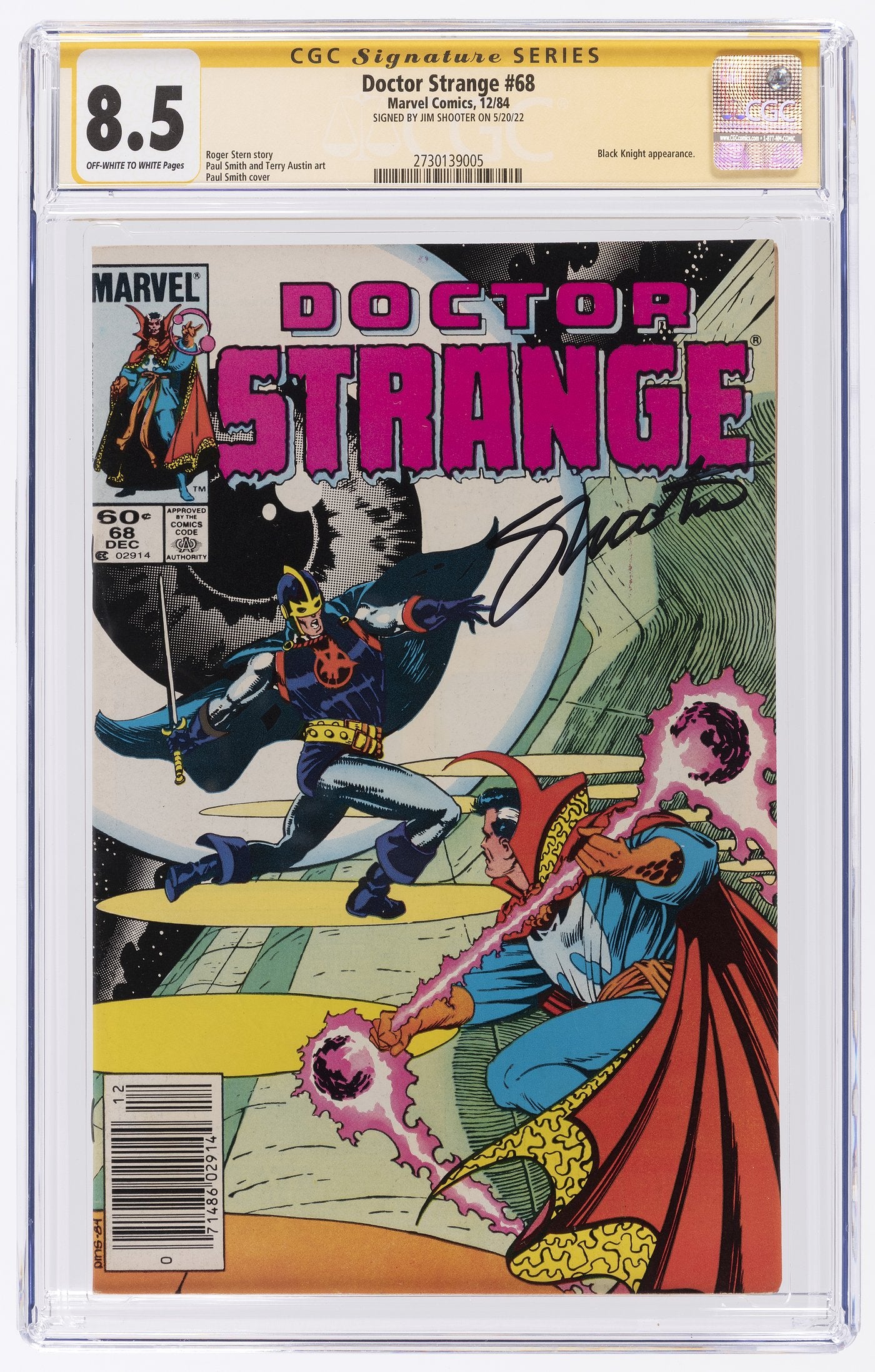 Doctor Strange #68 (Marvel Comics, 1984) CGC 8.5 Signature Series