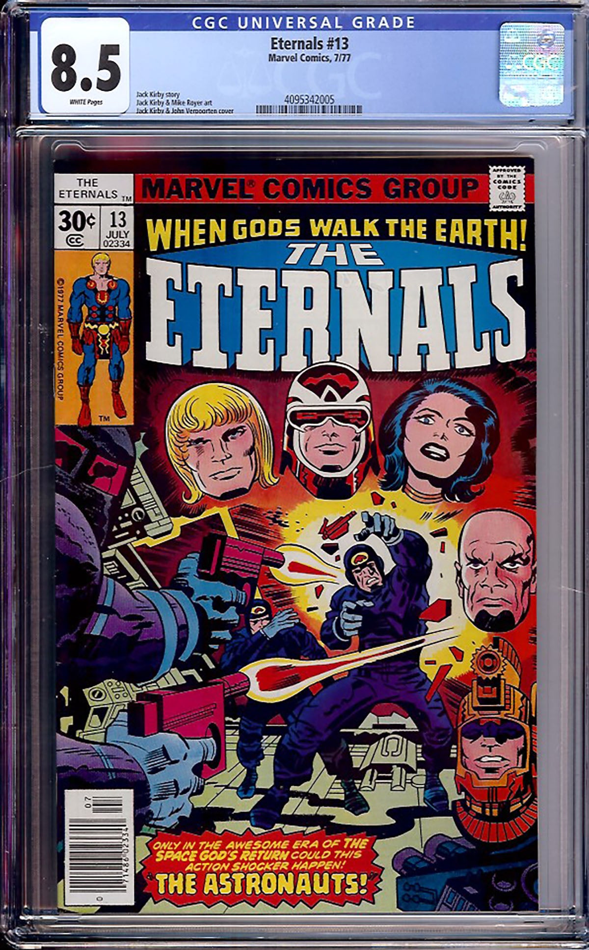 The Eternals #13 (Jul 1977, Marvel) CGC 8.5 – 1st Gilgamesh