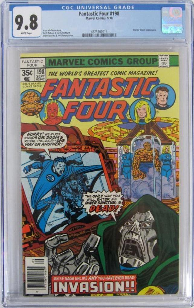 Fantastic Four #198 (Marvel, 1978) CGC 9.8-Highest Graded!