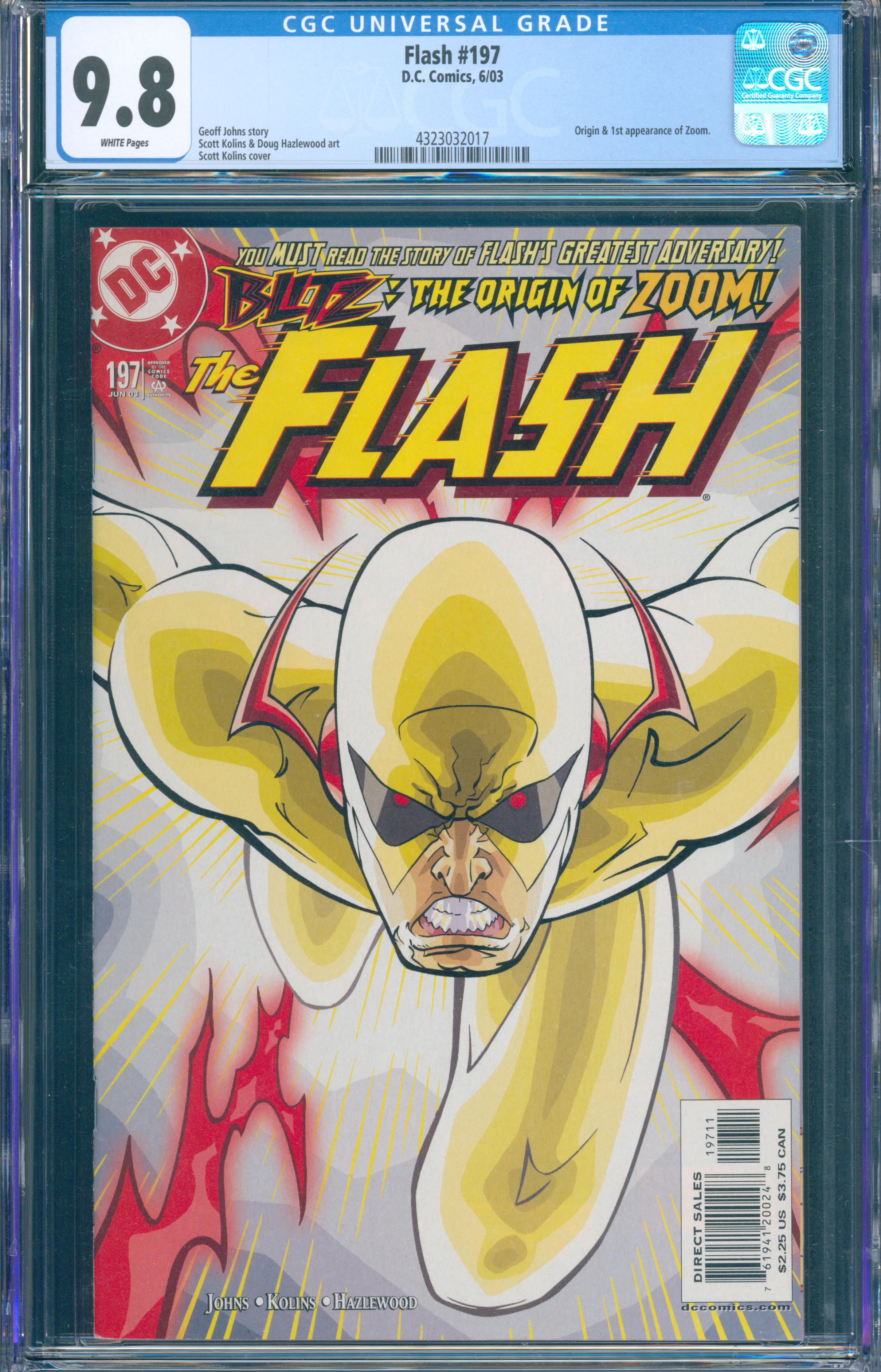 Flash #197 (DC, 2003) CGC 9.8 - KEY 1st Zoom
