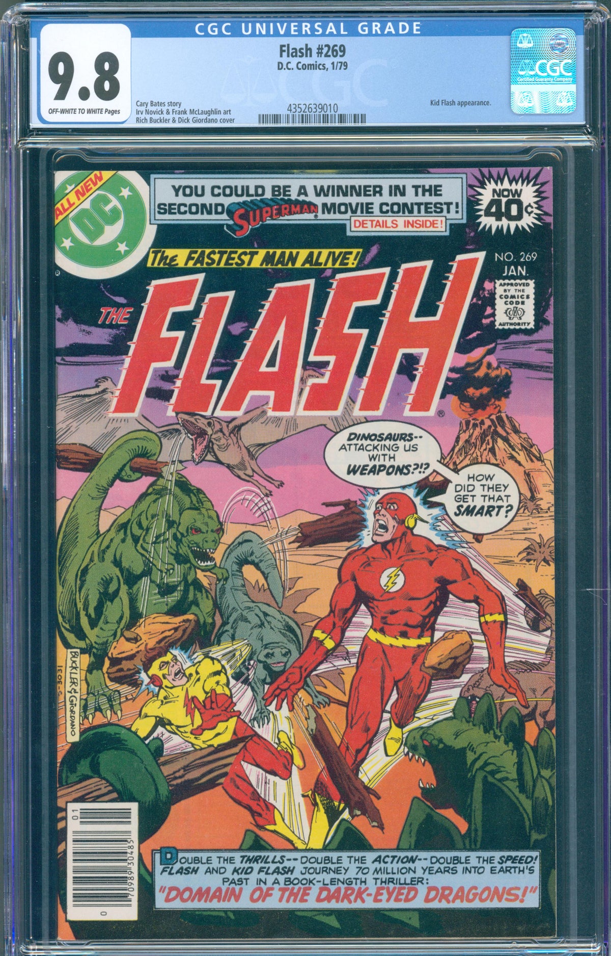 Flash #269 (DC, 1979) CGC 9.8 Highest Graded