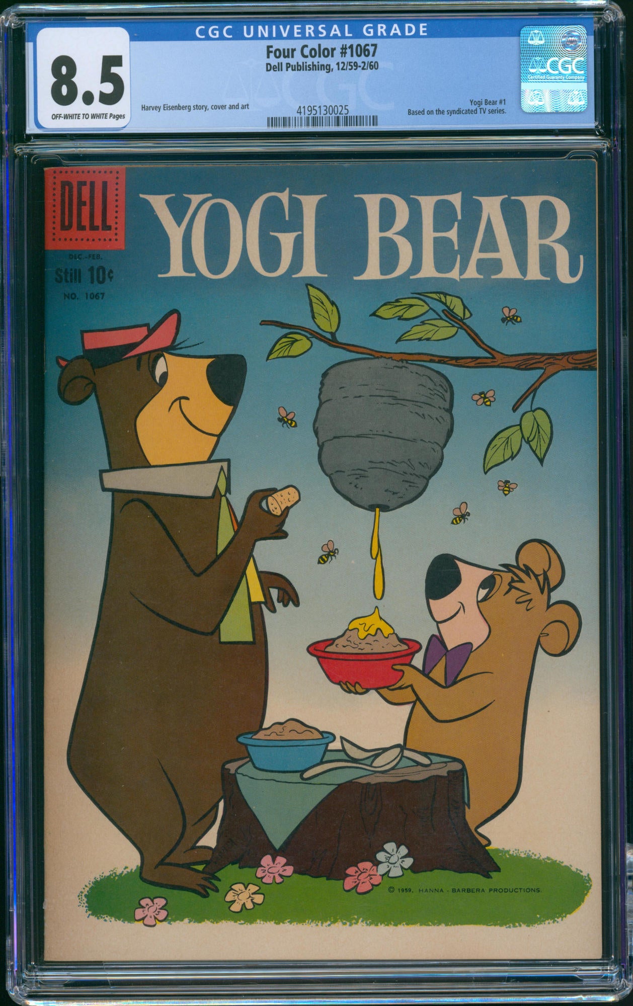 Four Color #1067 Yogi Bear #1 (Dell, 1960) CGC 8.5 - KEY