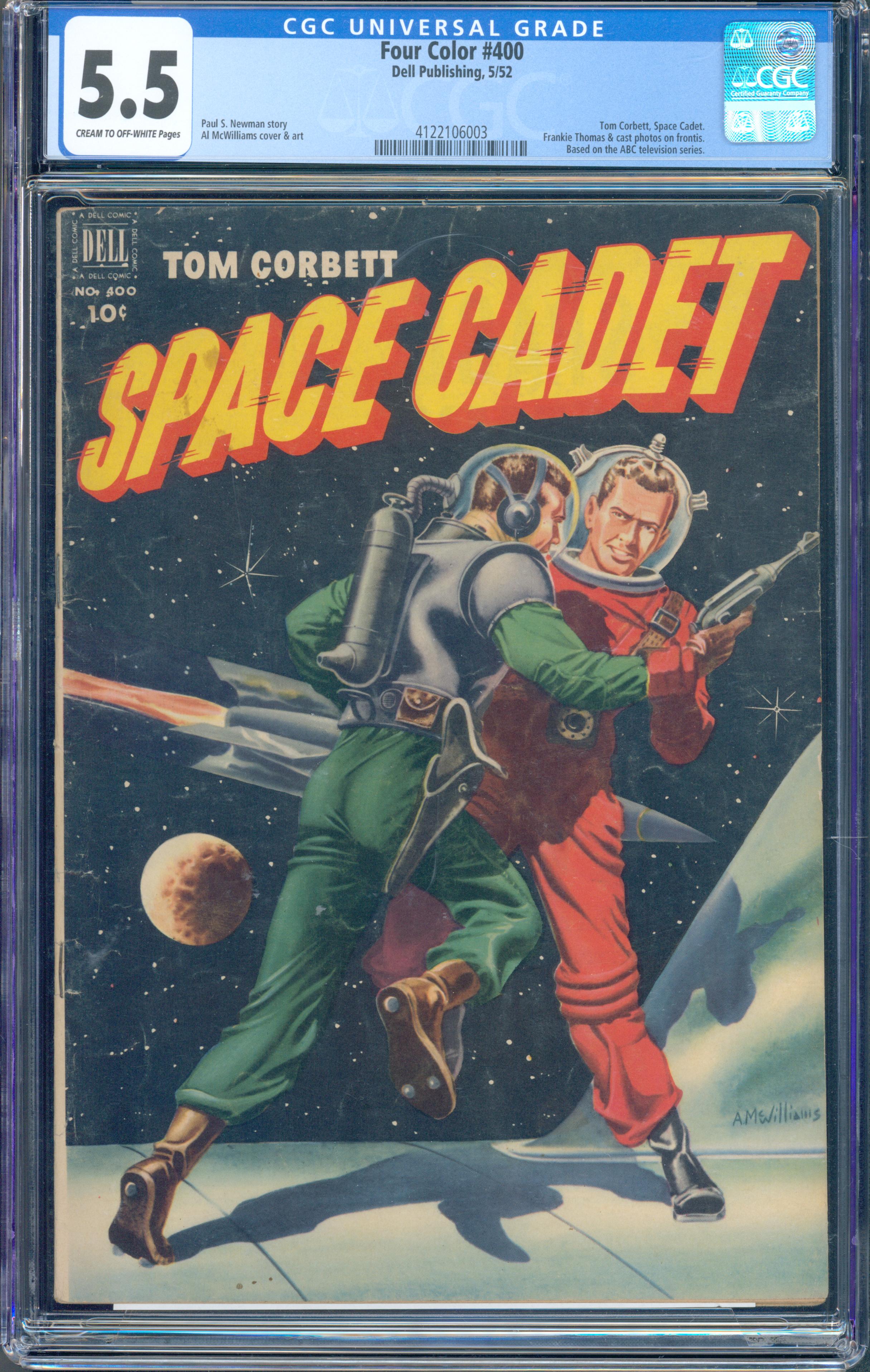 Four Color #400 Tom Corbett, Space Cadet (Dell, 1952) CGC 5.5
