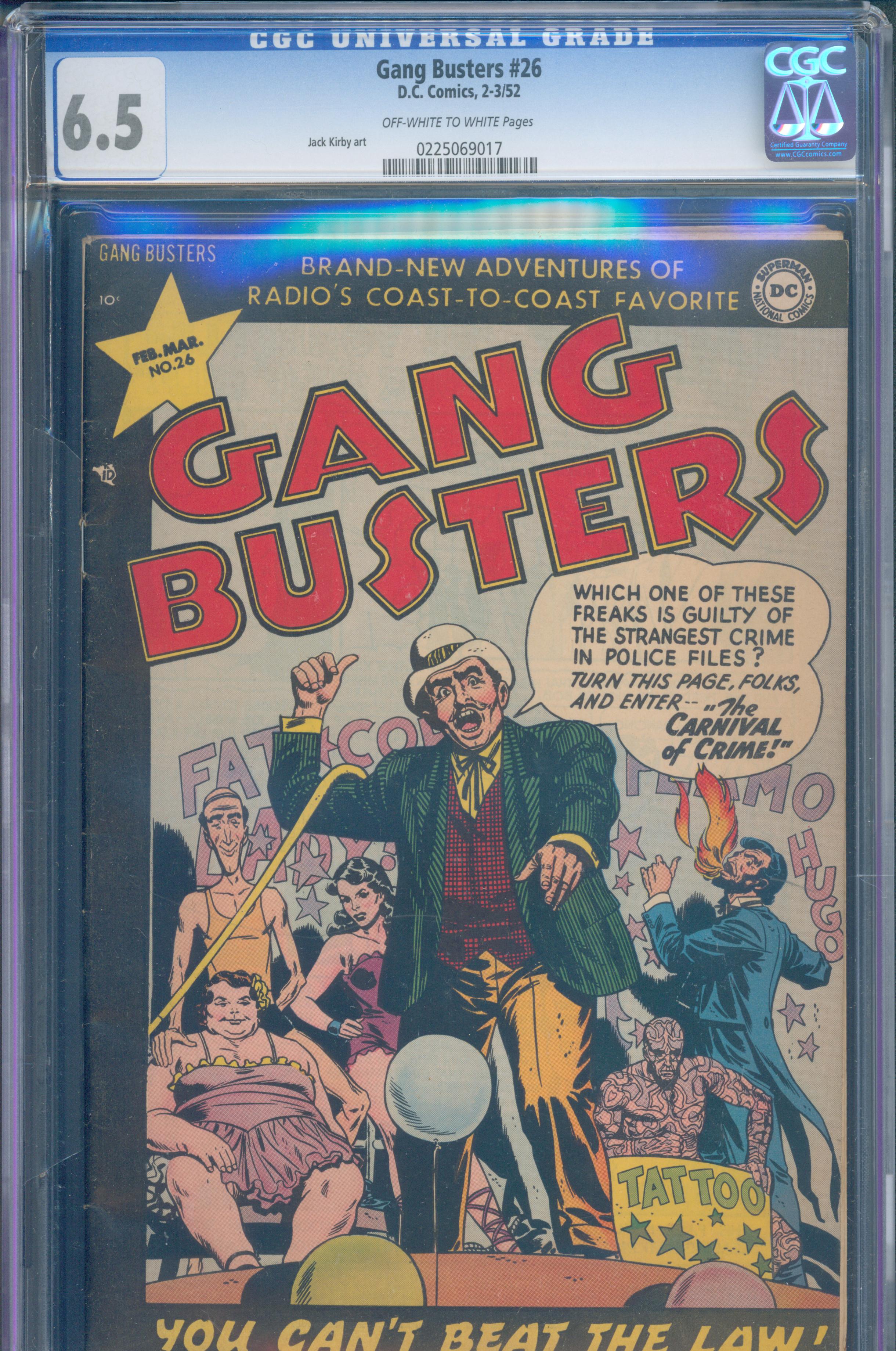 Gang Busters #26 (DC, 1952) CGC 6.5