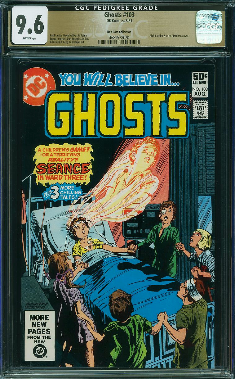 Ghosts #103 (DC, 1981) CGC 9.6