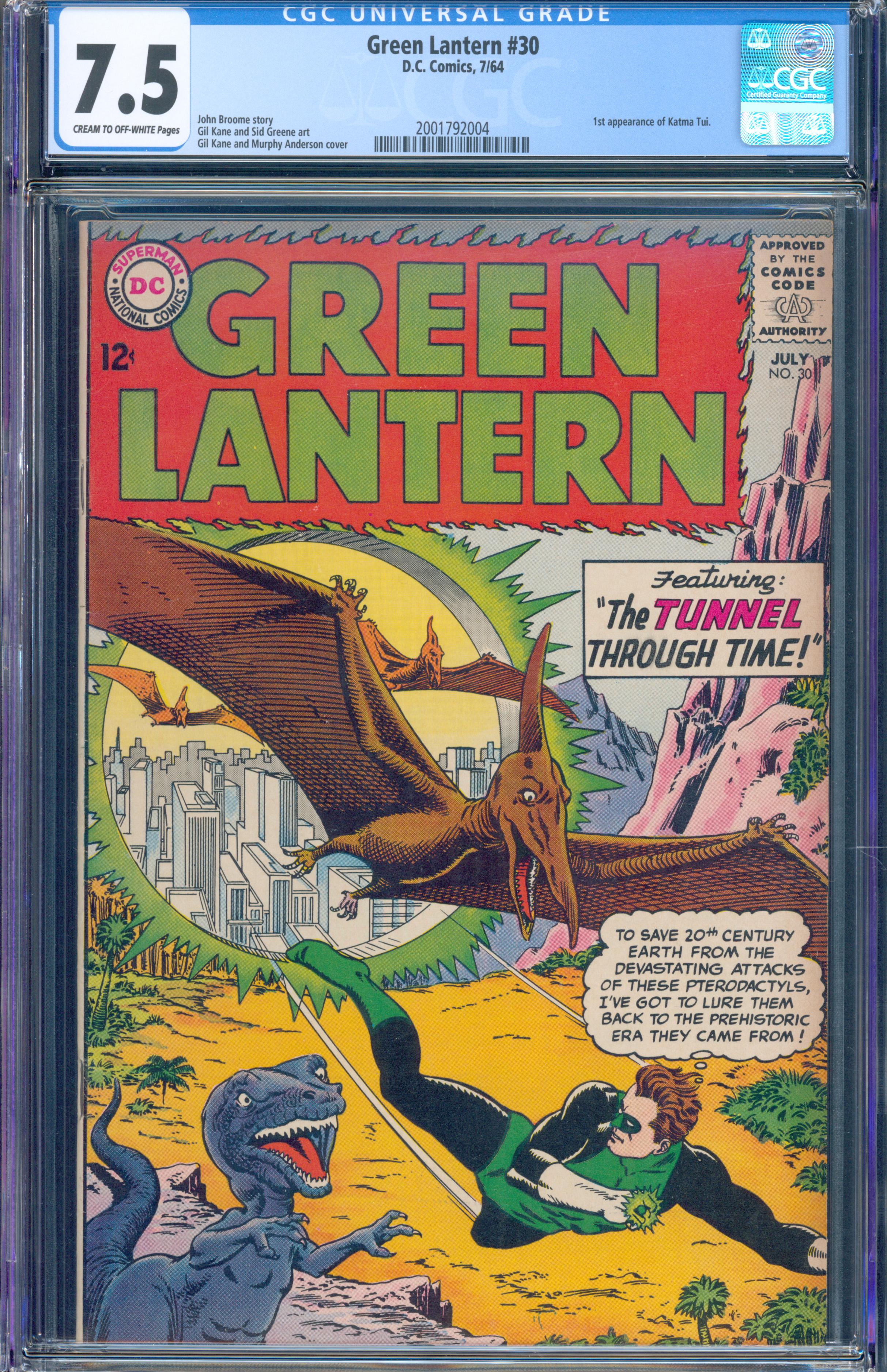 Green Lantern #30 (DC, 1964) CGC 7.5