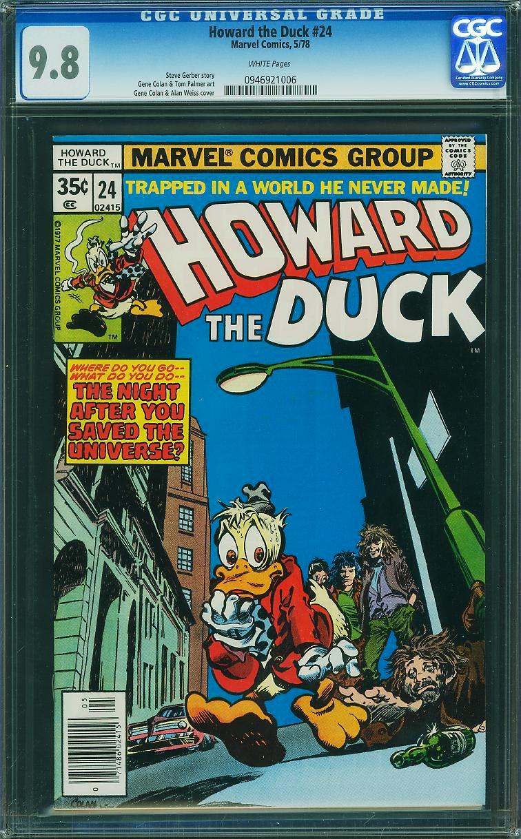 Howard the Duck #24 (Marvel, 1978) CGC 9.8 – Highest Graded