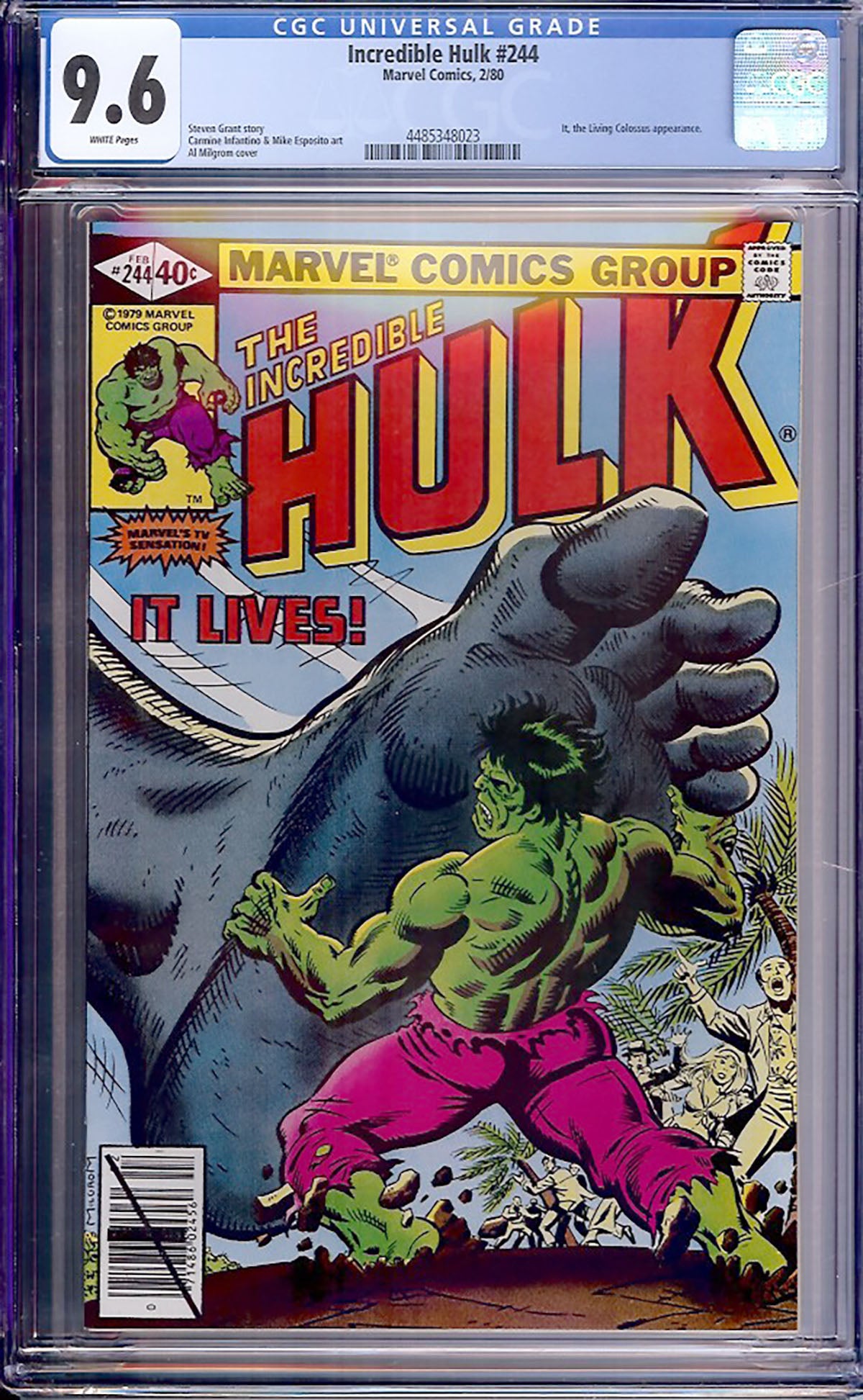 The Incredible Hulk #244 (Marvel, 1980) CGC 9.6