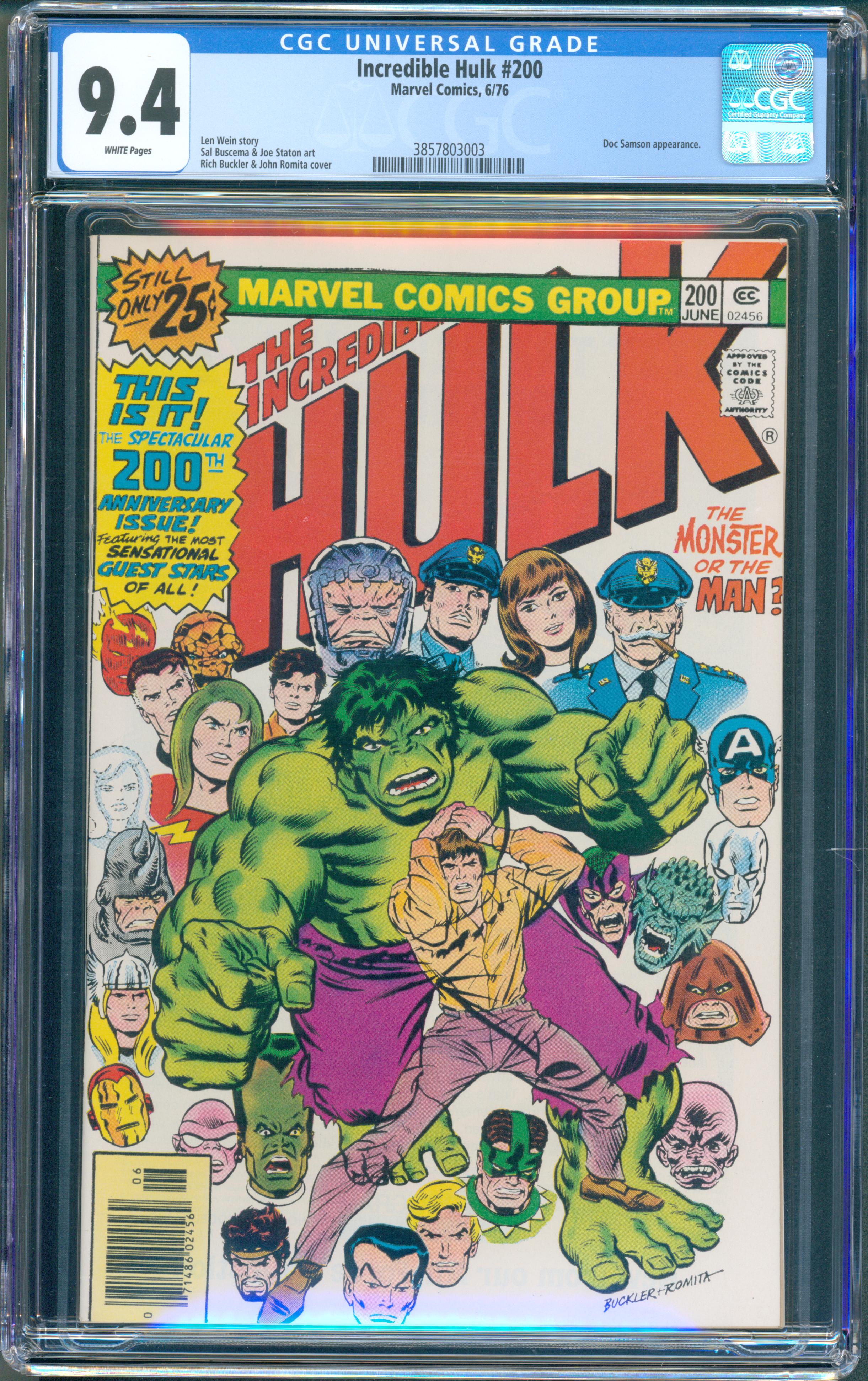 The Incredible Hulk #200 (Marvel, 1976) CGC 9.4