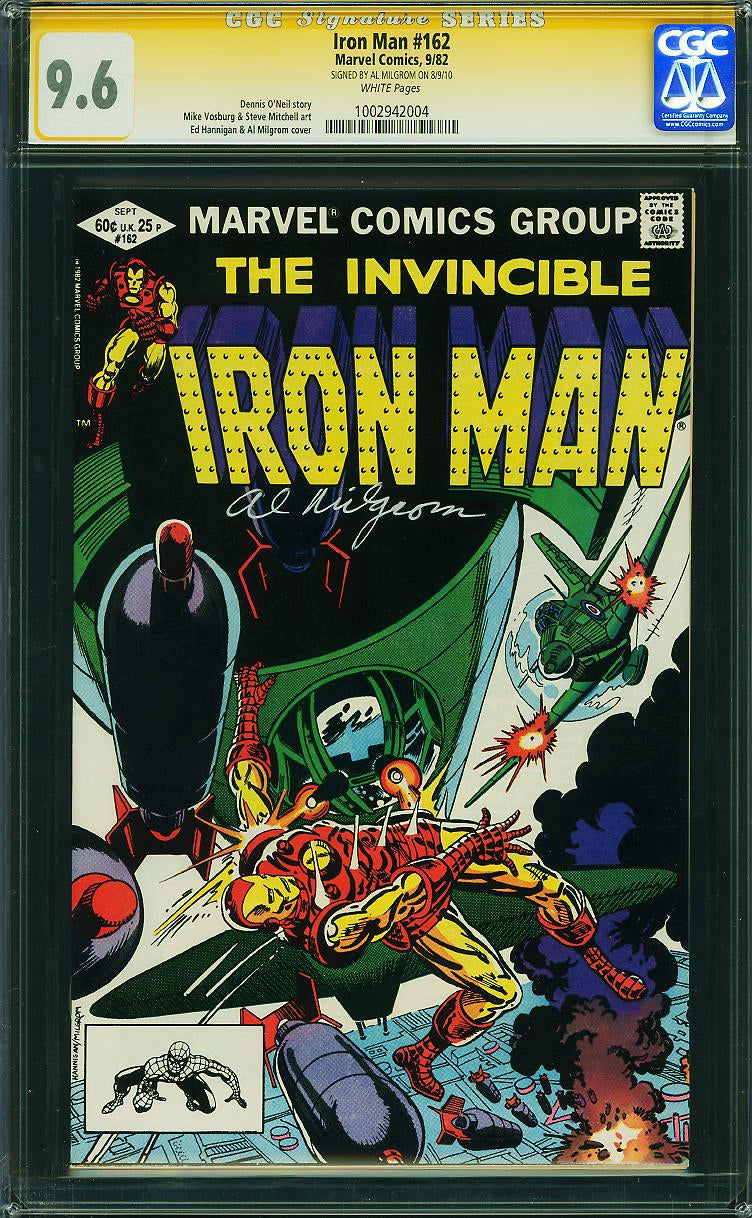 Iron Man #162 (Marvel, 1982) CGC 9.6 Signature Series