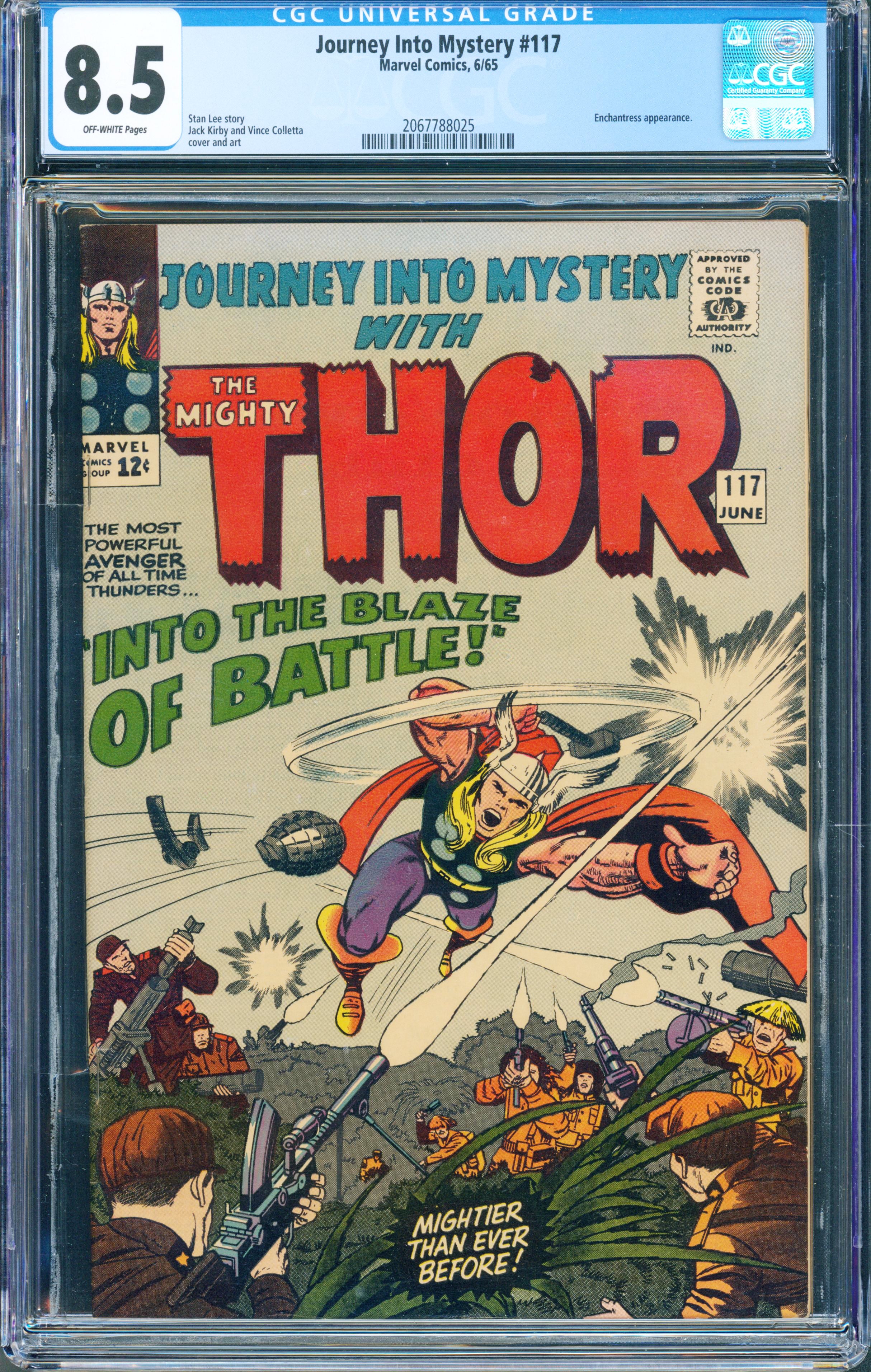 Journey Into Mystery #117 (1965) CGC 8.5 | Thor & Enchantress