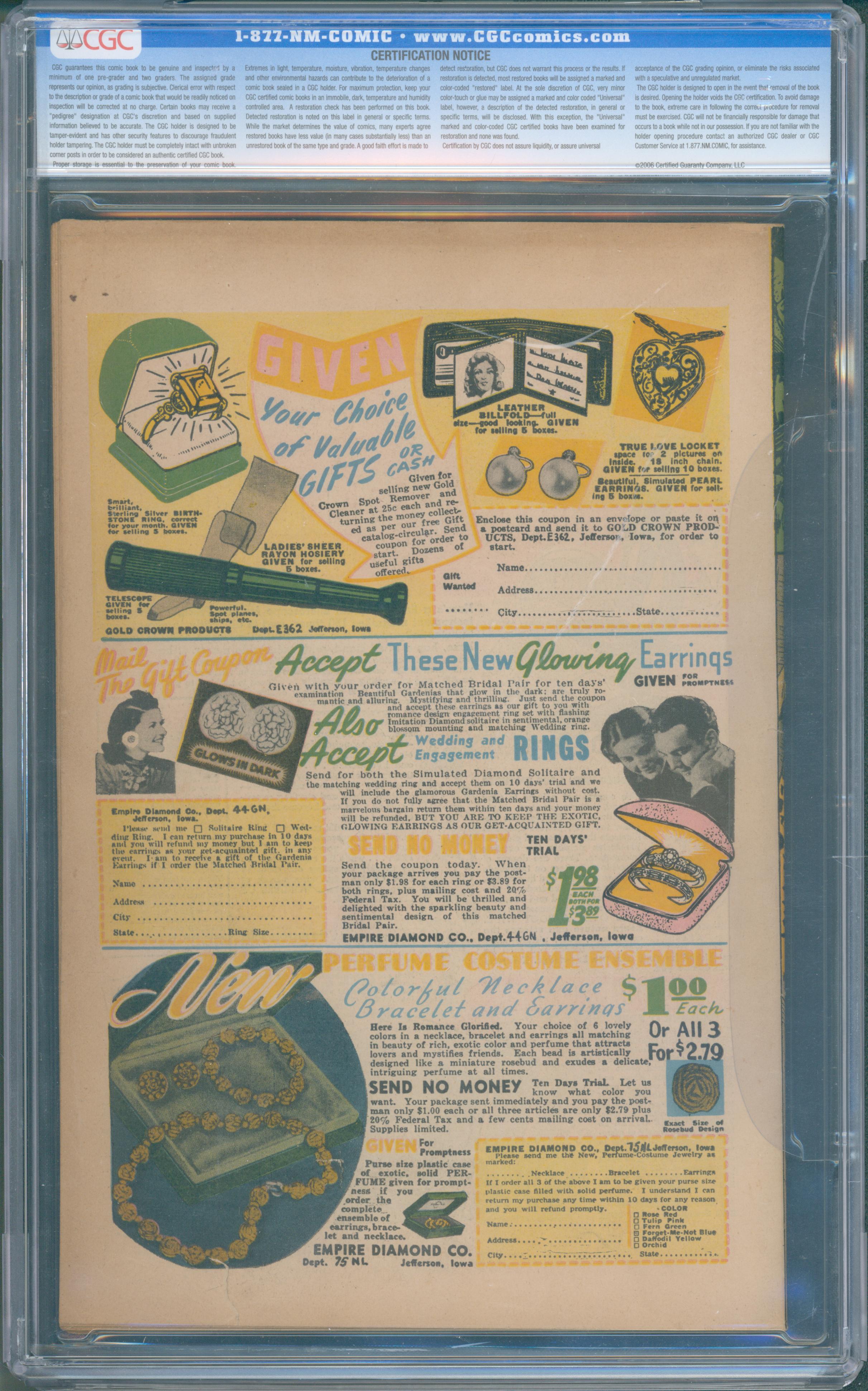 Jungle Comics #66 (Fiction House, 1945) CGC 6.5