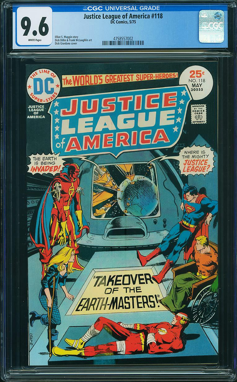 Justice League of America #118 (1975) CGC 9.6