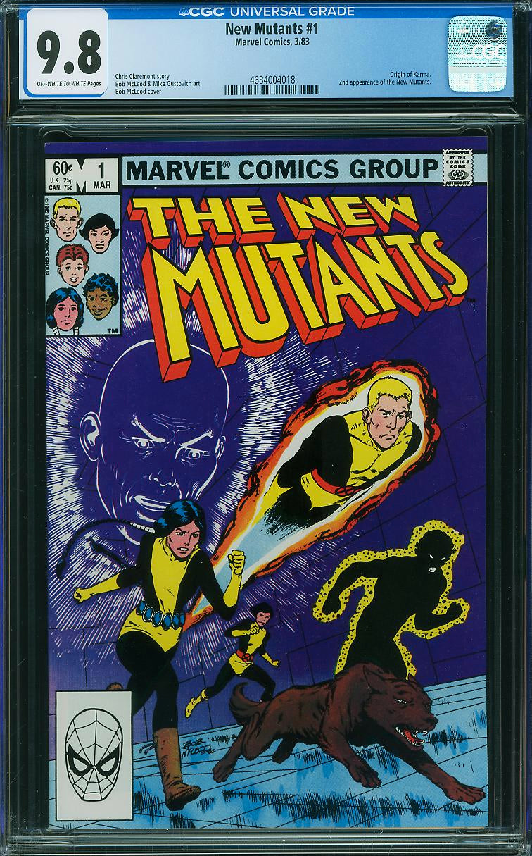 New Mutants #1 (Marvel, 1983) CGC 9.8