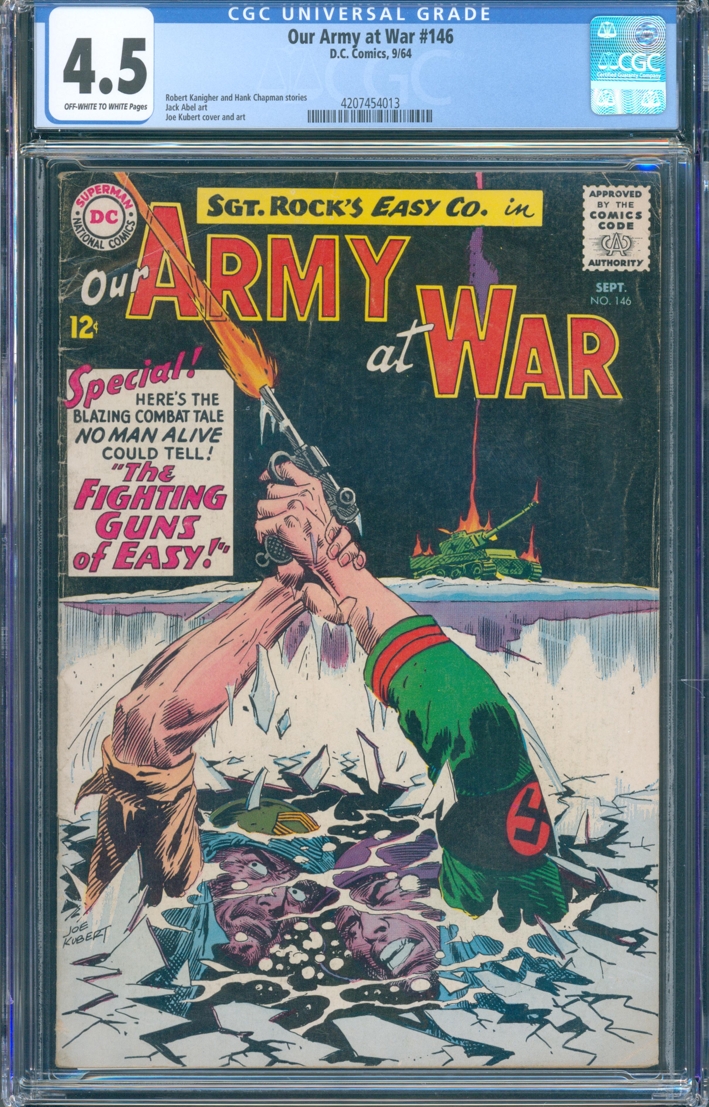 Our Army at War #146 (DC, 1964) CGC 4.5