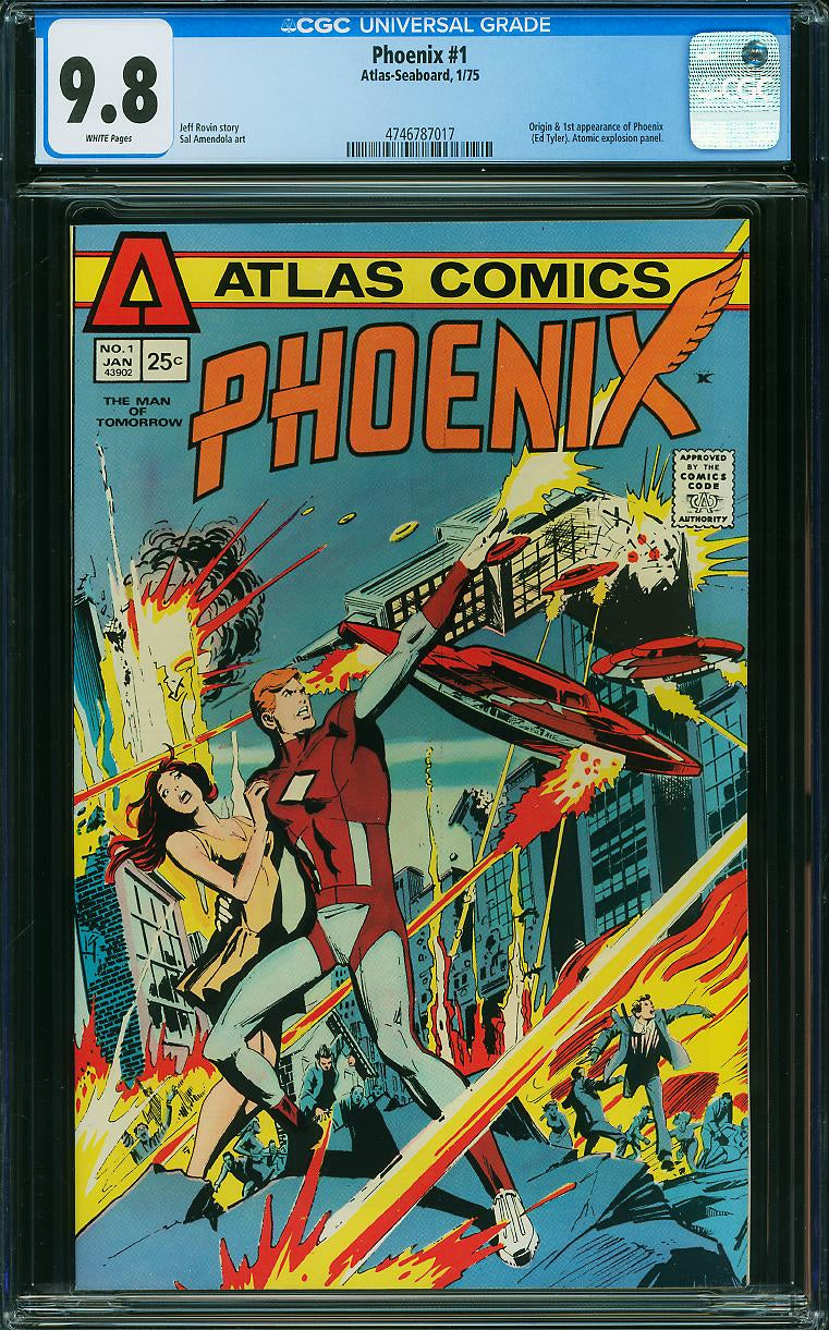Phoenix #1 (Atlas, 1975) CGC 9.8