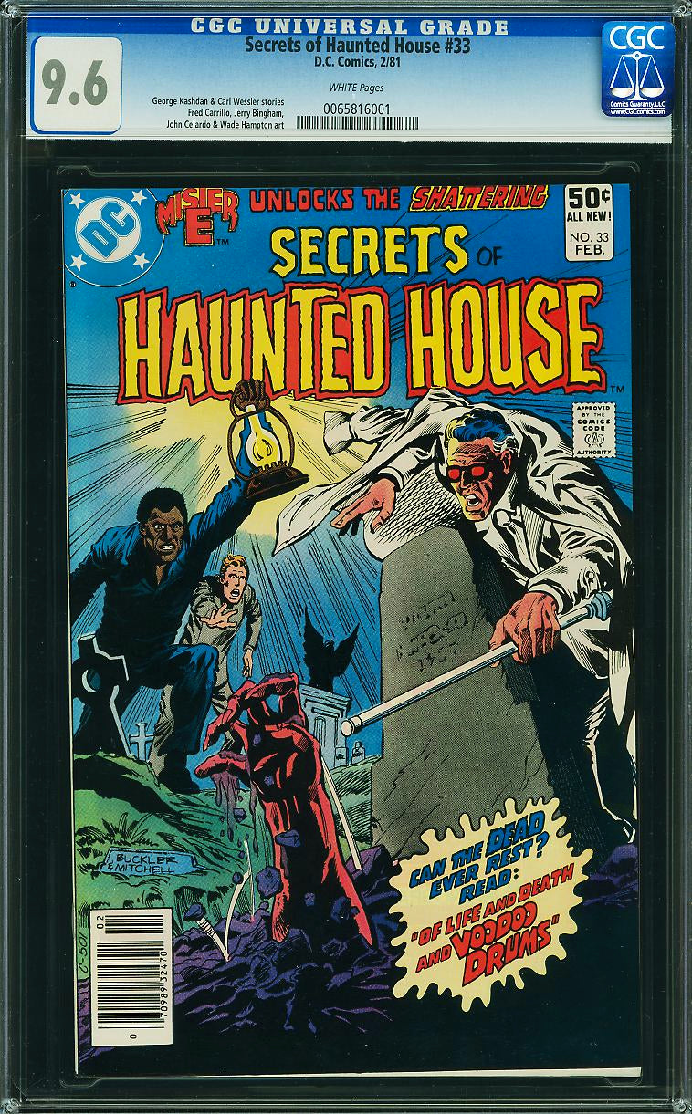 Secrets of Haunted House #33 (DC, 1981) CGC 9.6