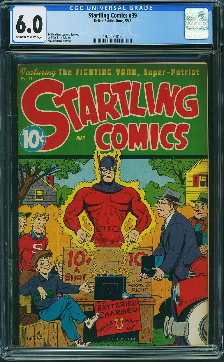 Startling Comics #39 (Better Publications, 1946) CGC 6.0