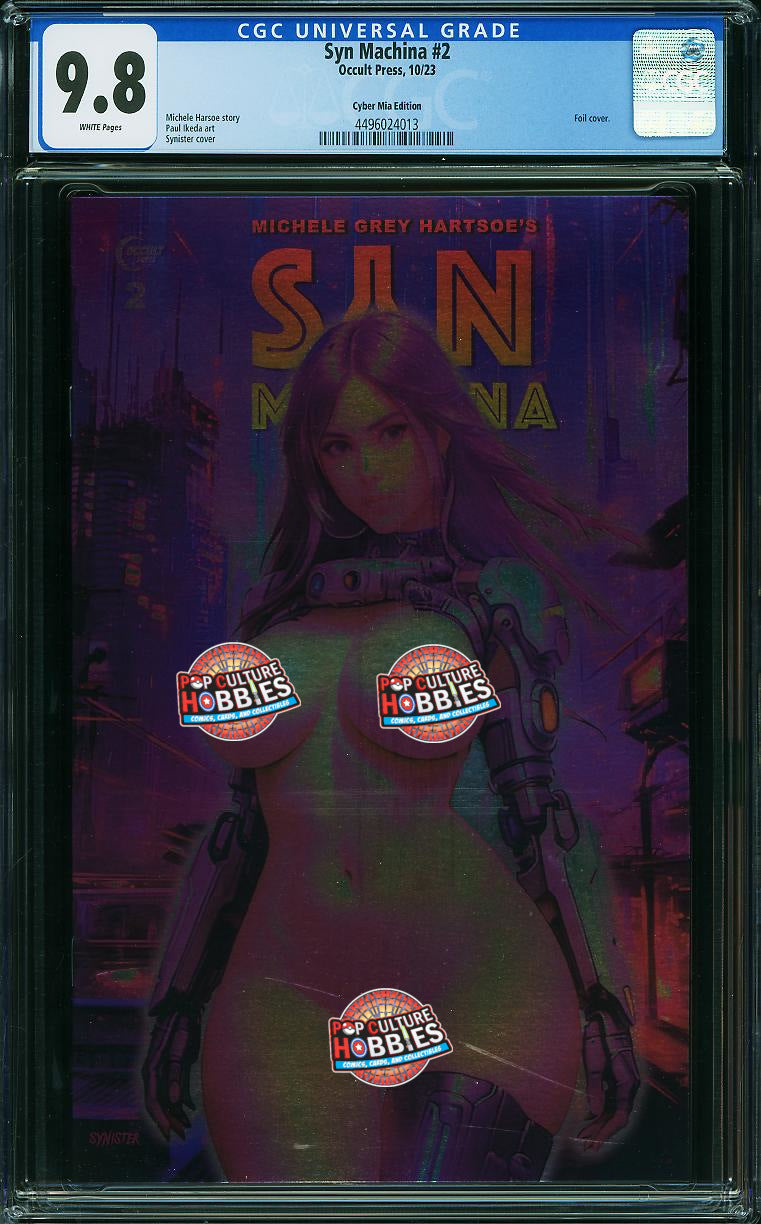 Syn Machina #2 (2023) CGC 9.8 | Cyber Mia Edition
