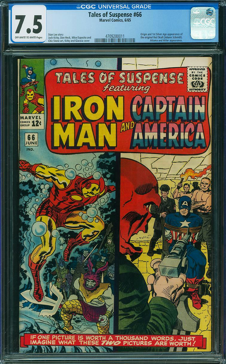 Tales of Suspense #66 (Marvel, 1965) CGC 7.5